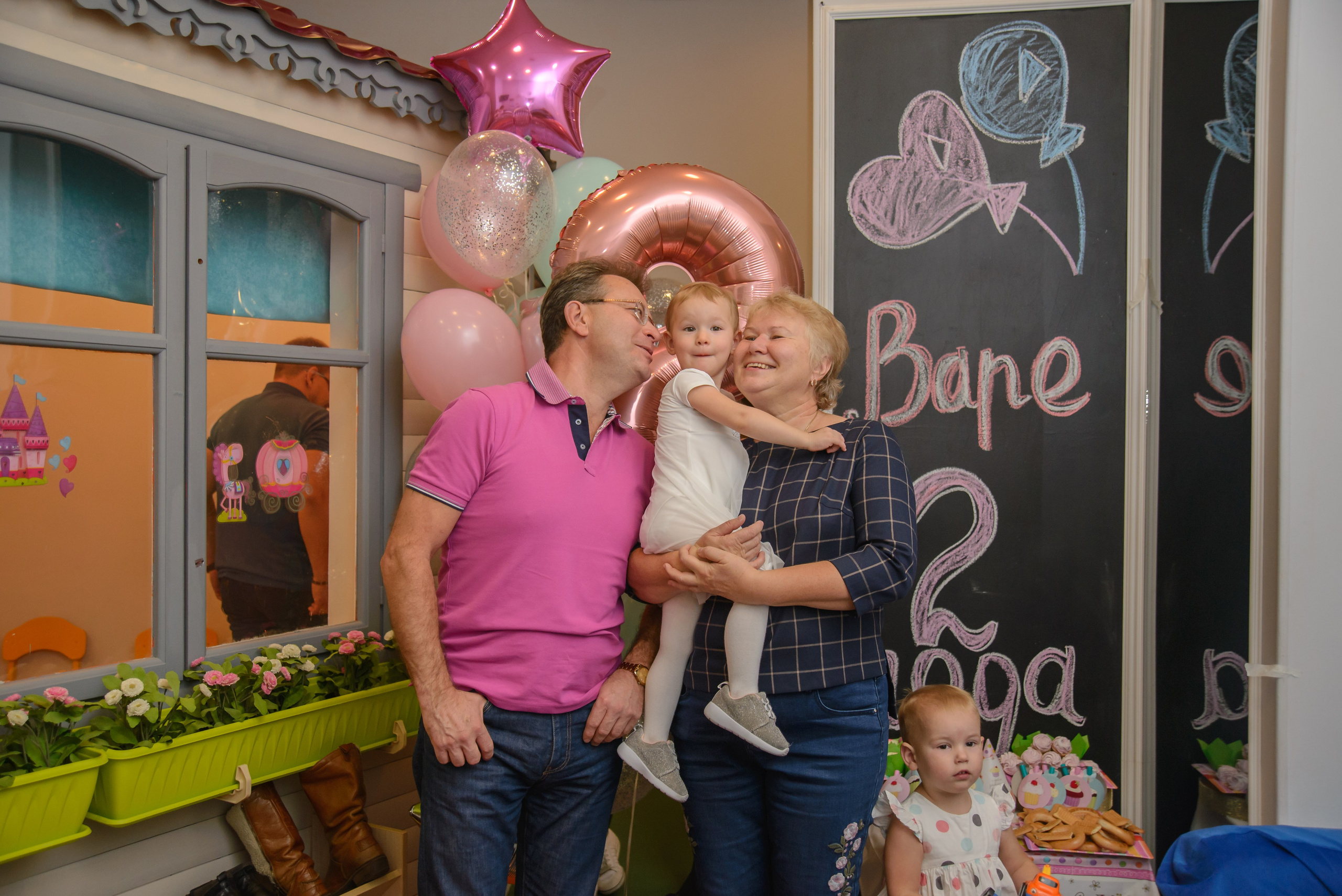 Детский день рождения_2 года Вареньке