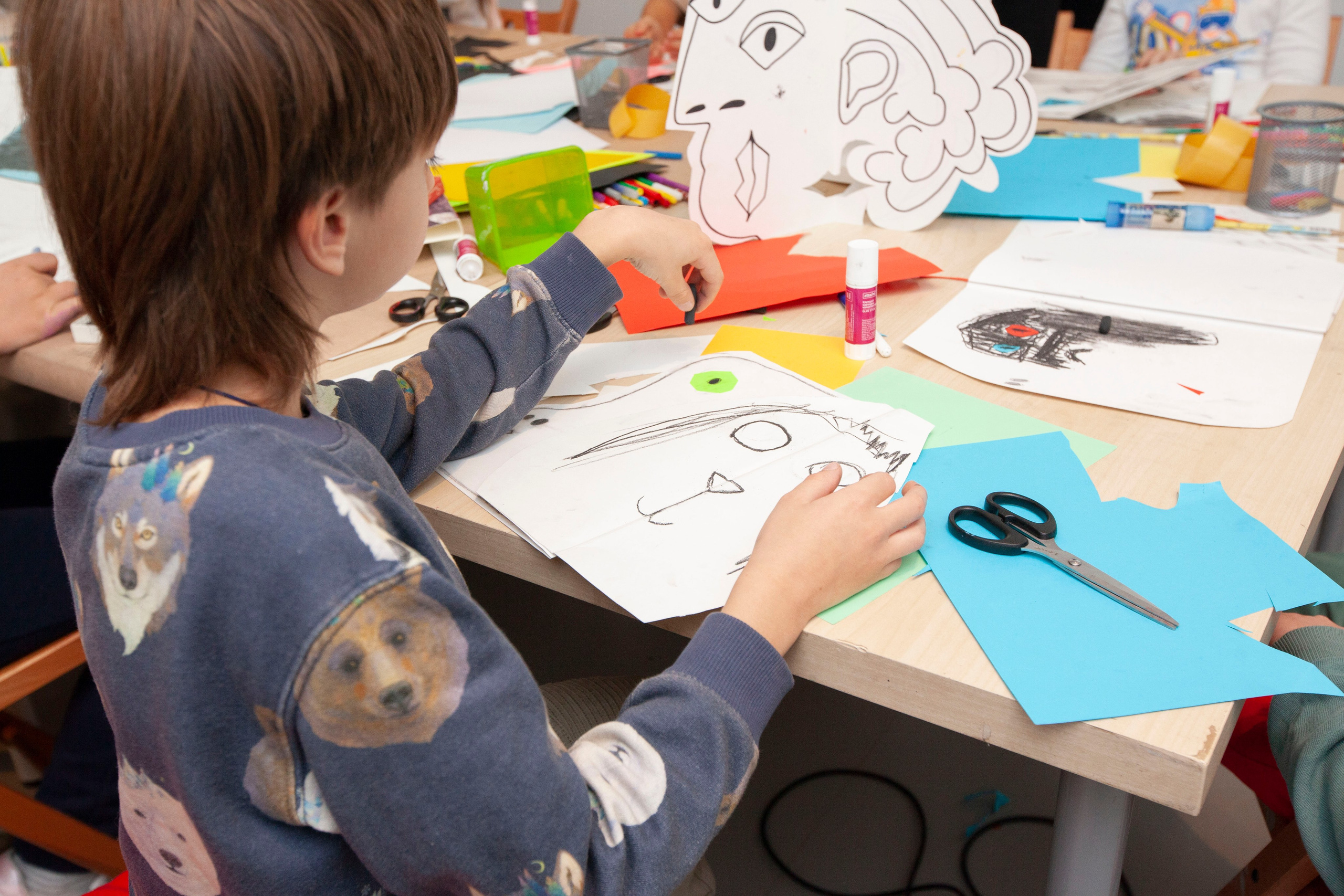 Детский мастер-класс в ММОМА. Stanislav Baryshev — People. Emotions. Atmosphere