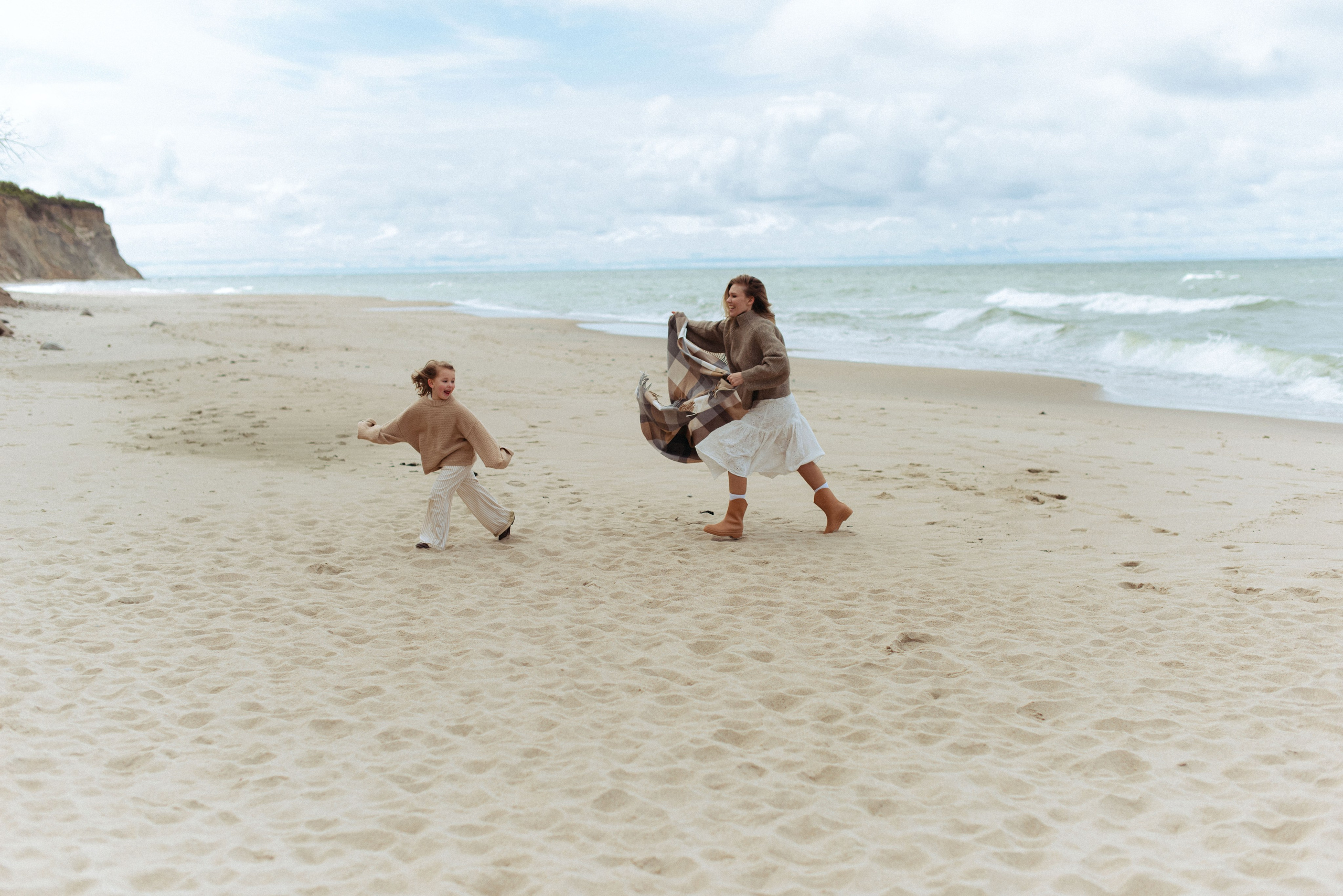 Семейная съемка у моря. Женский фотограф в Москве и МО