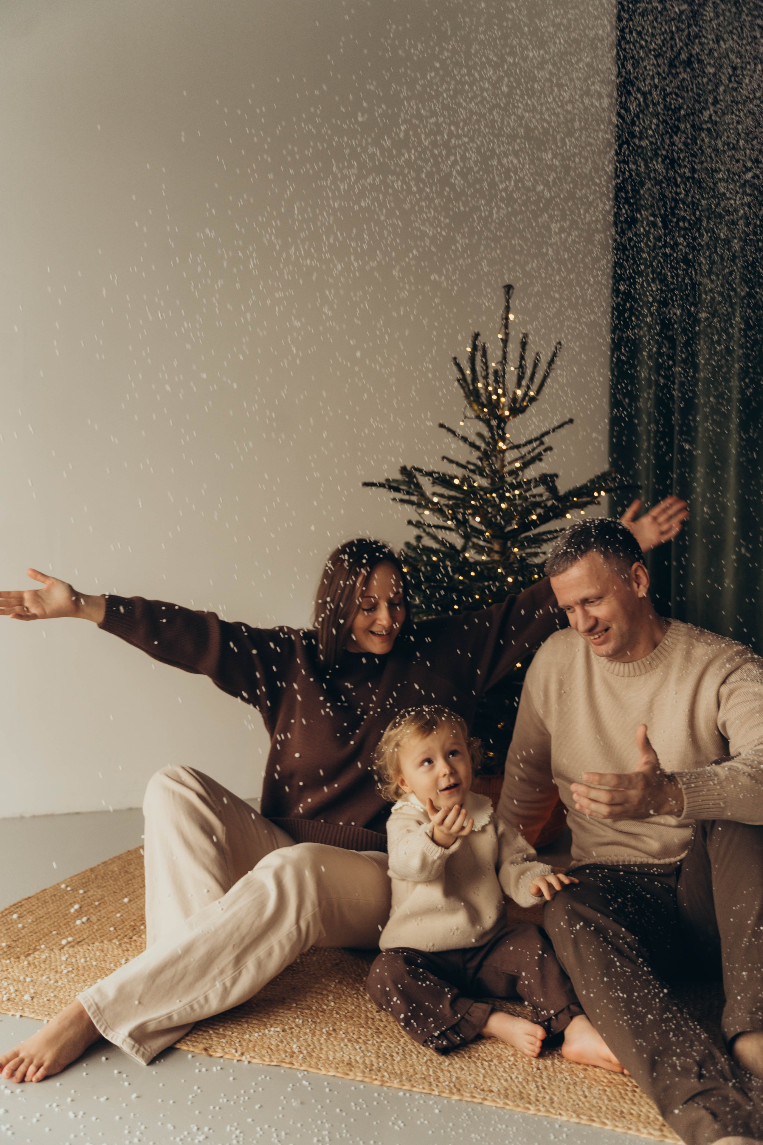 Екатерина, Николай и малышка Аня