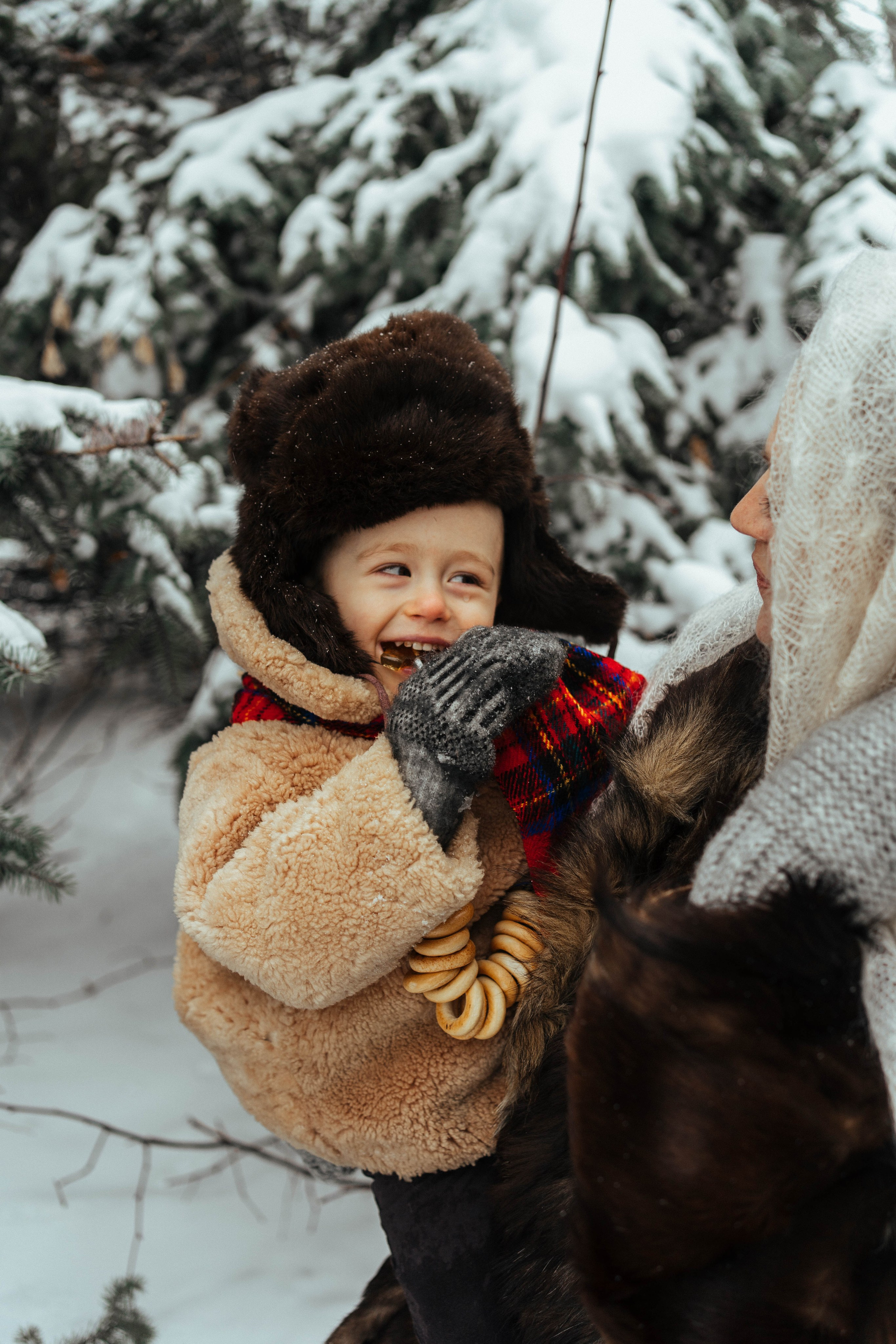 Фотопроект «Зимний лес». Семейный и детский фотограф новорожденных Ульяновск