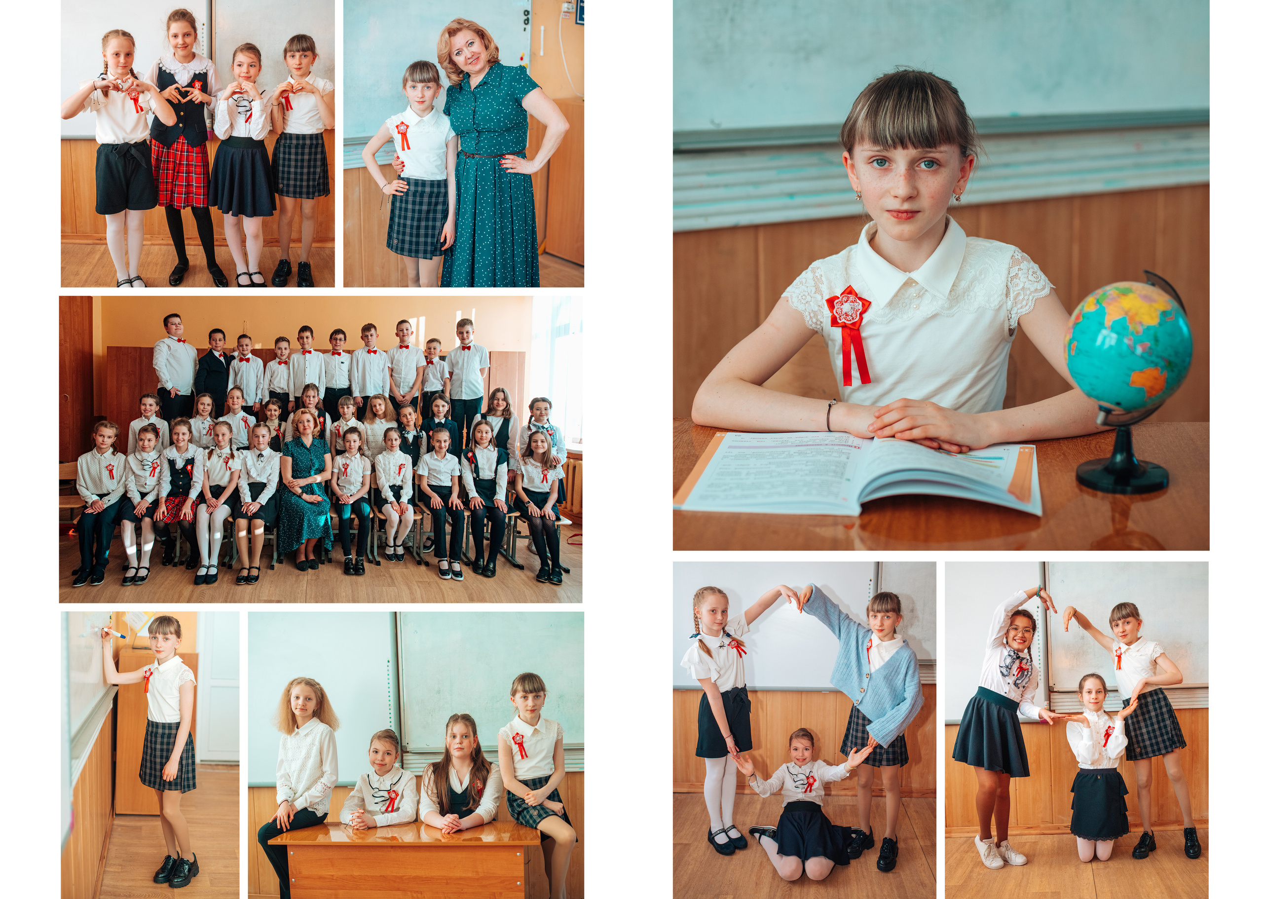 Выпускной альбом. Фотограф Алла Елисеева