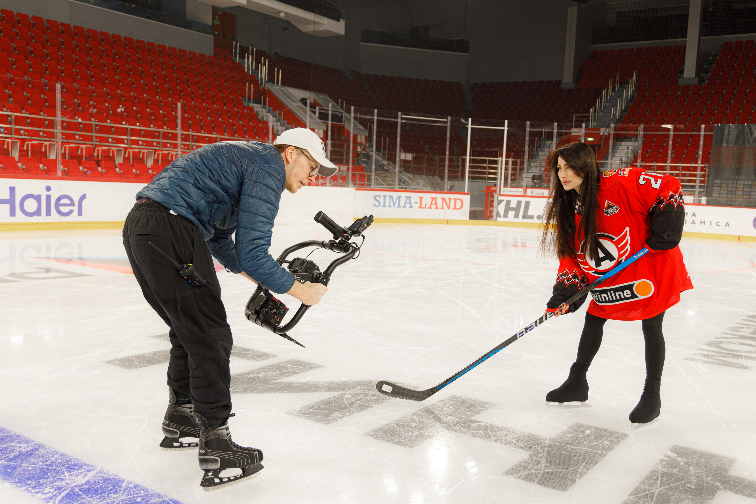 Бэкстейж съемки для Winline. Фотограф в Екатеринбурге Андрей Медведко