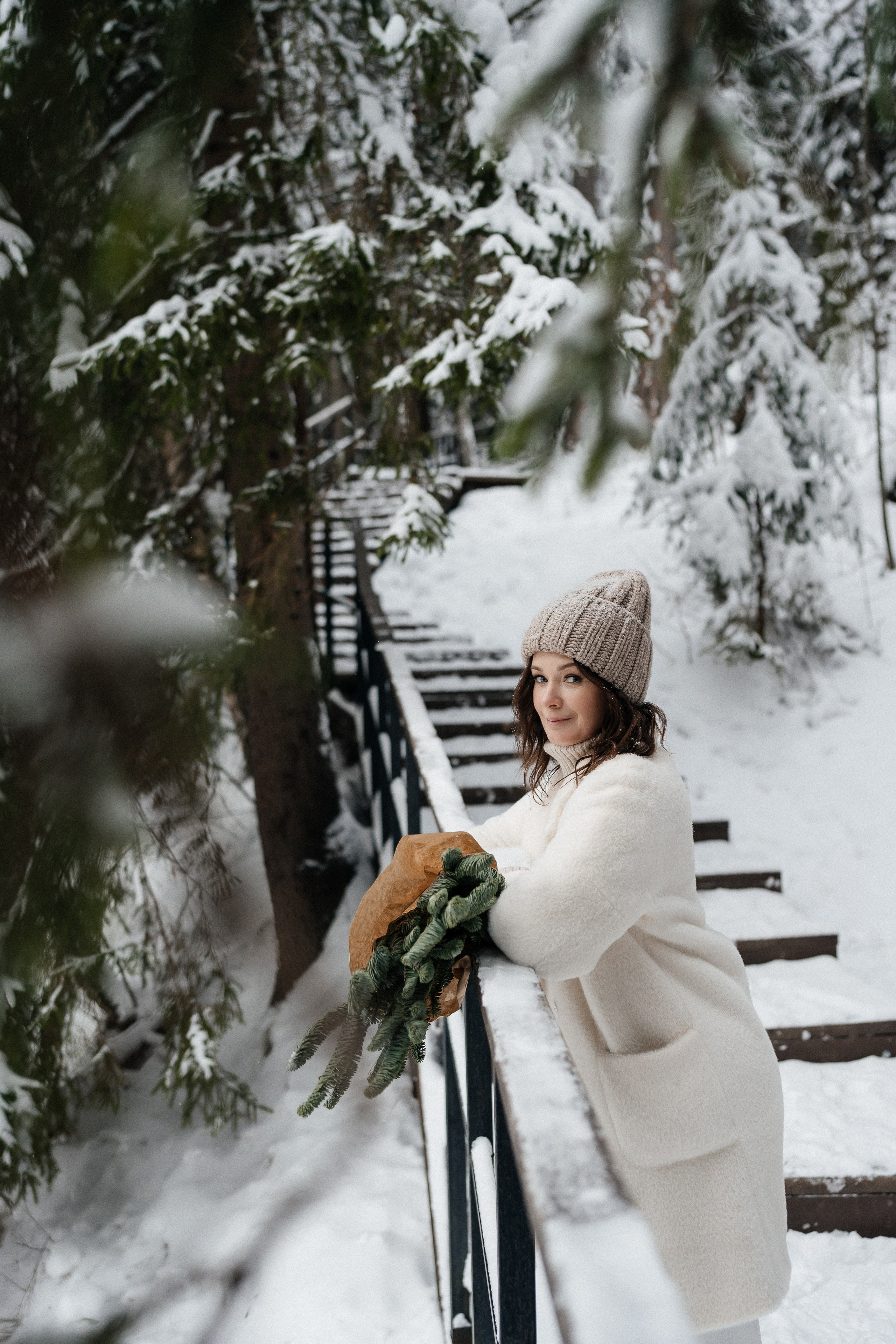 Катя в Линдуловской роще. Семейный фотограф в Санкт-Петербурге Виталия Белова