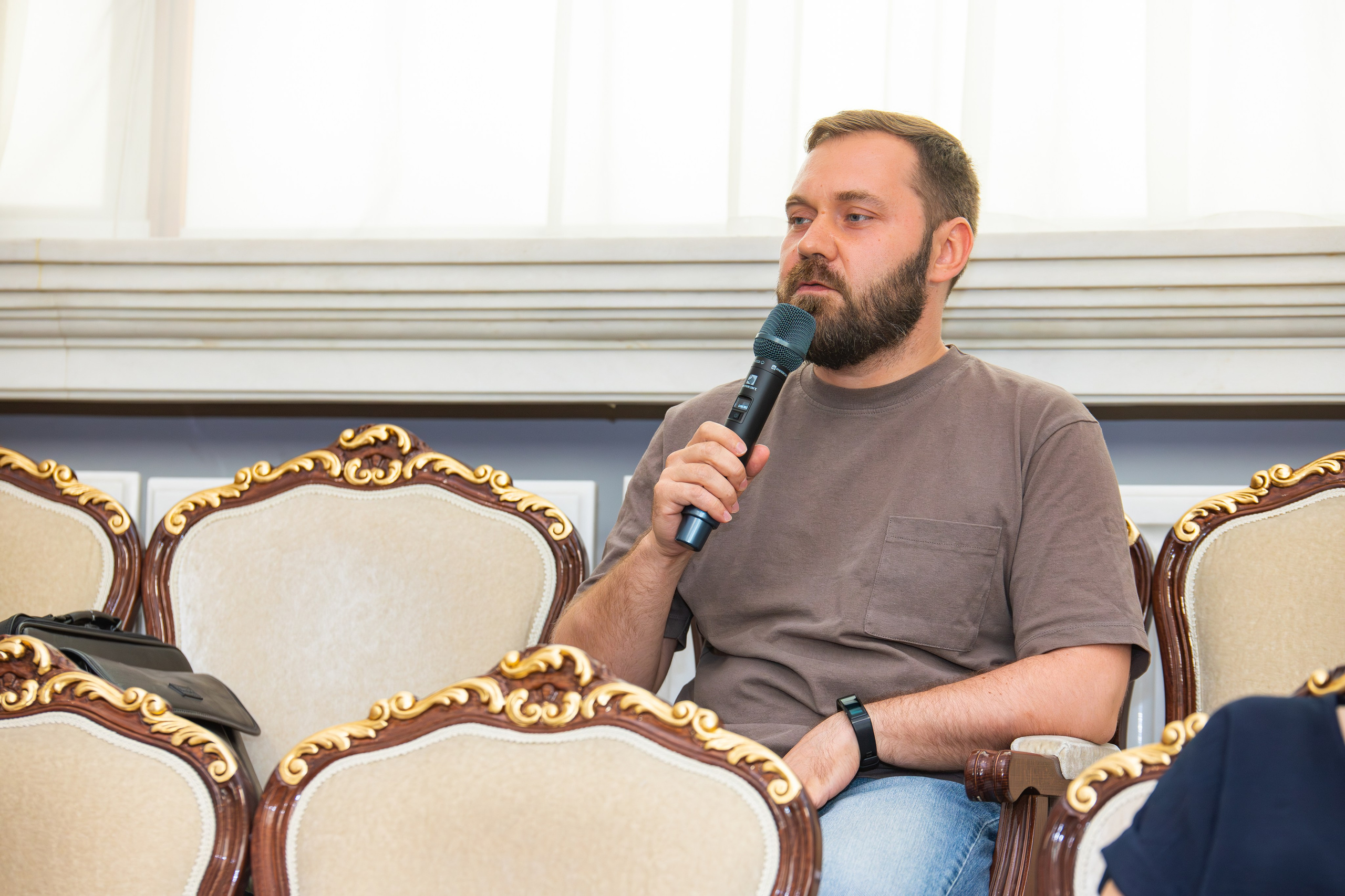 Бизнес конференция между крупным бизнесом и малым. Фотограф Александр Поздняков  Новосибирск