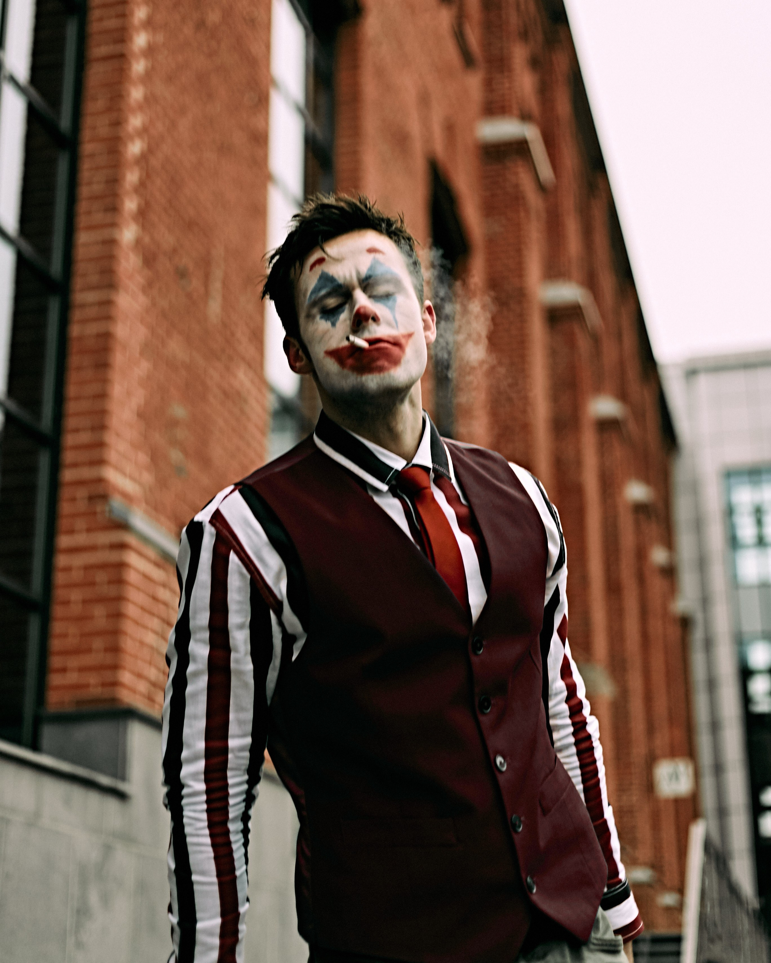Никита Тюльков в образе Джокера. Визажист в Москве Виктория Шевченко
