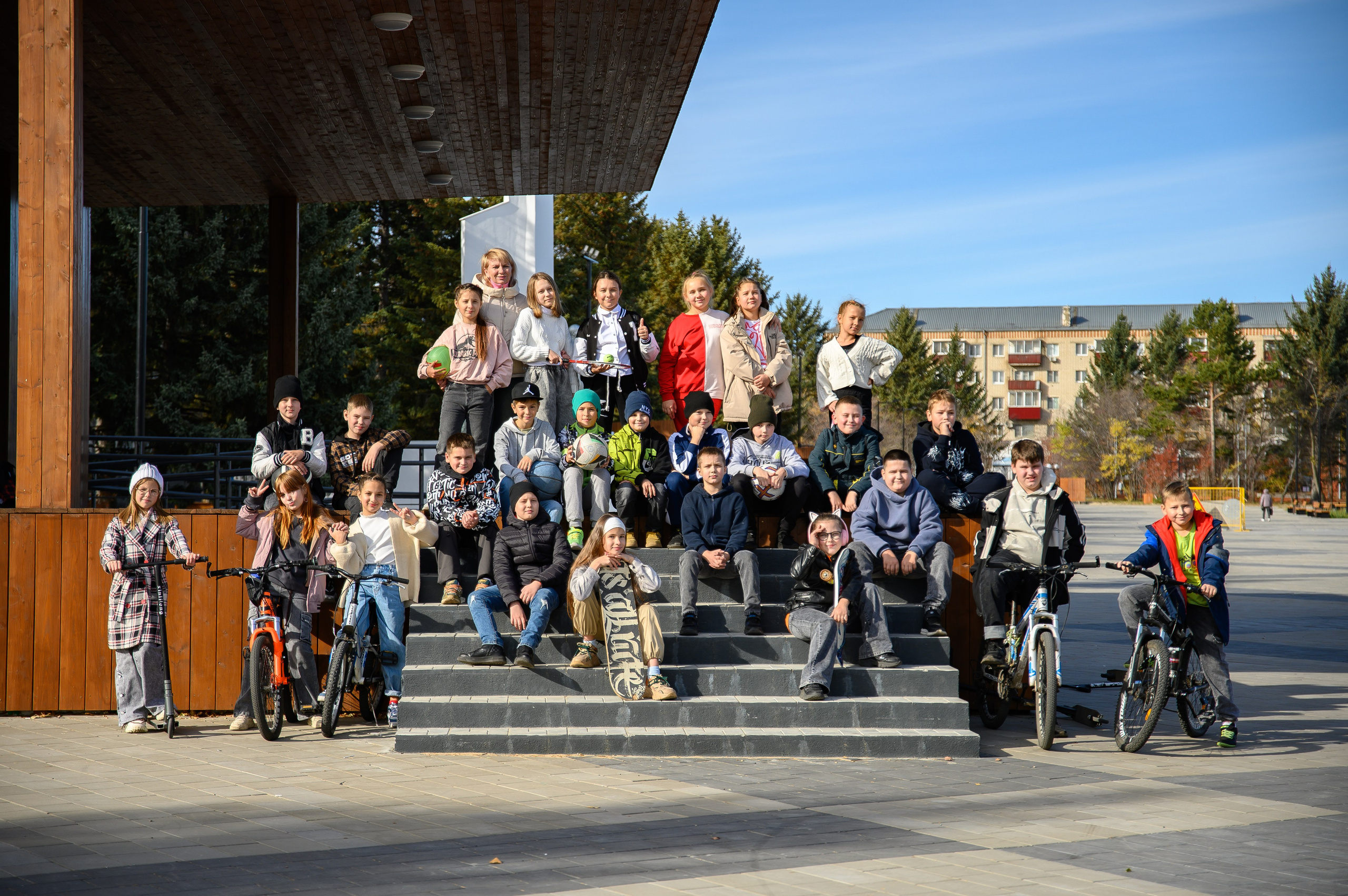 «На площади». Школьный фотограф в Свободном Анастасия Косицына