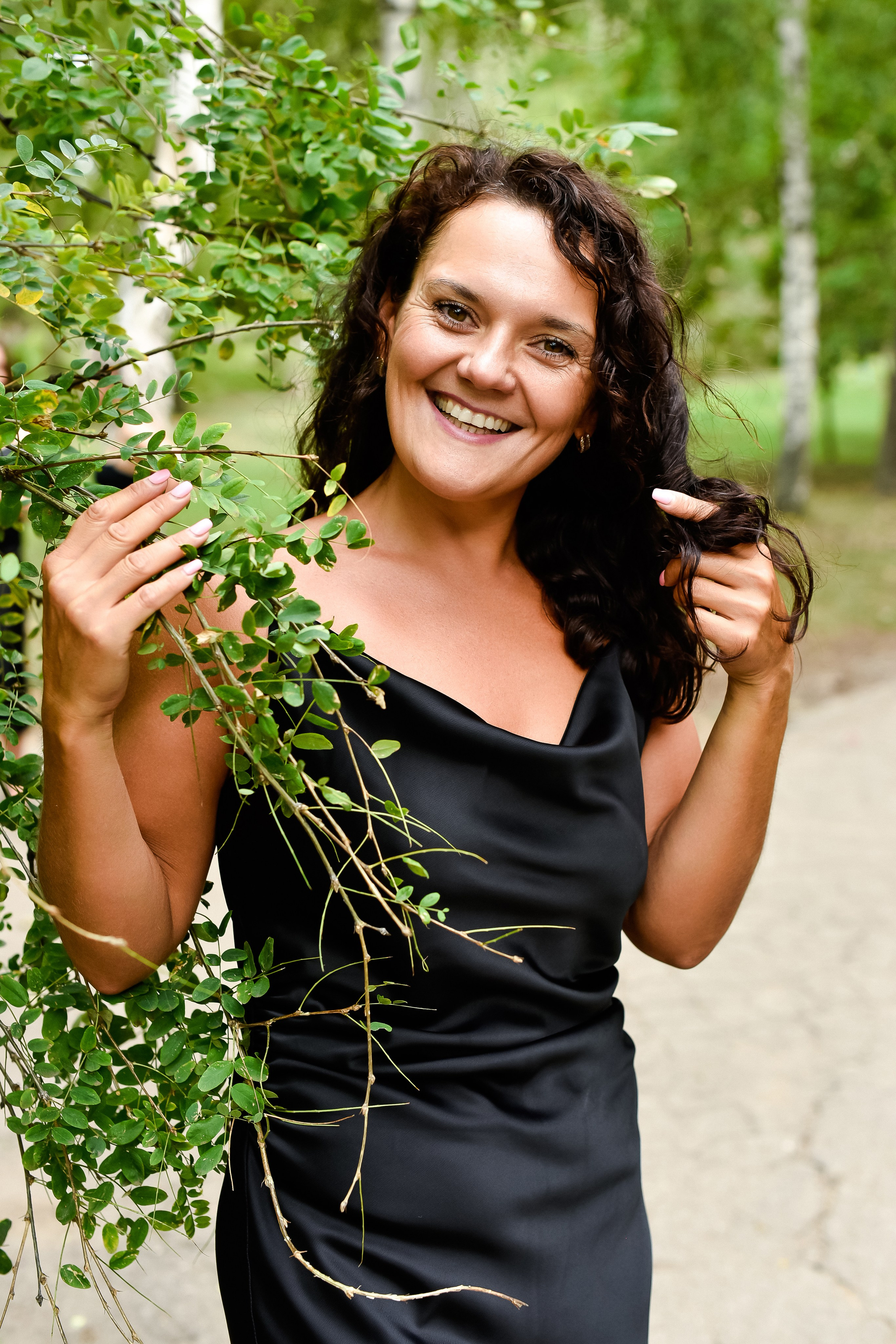 Фитнес-леди