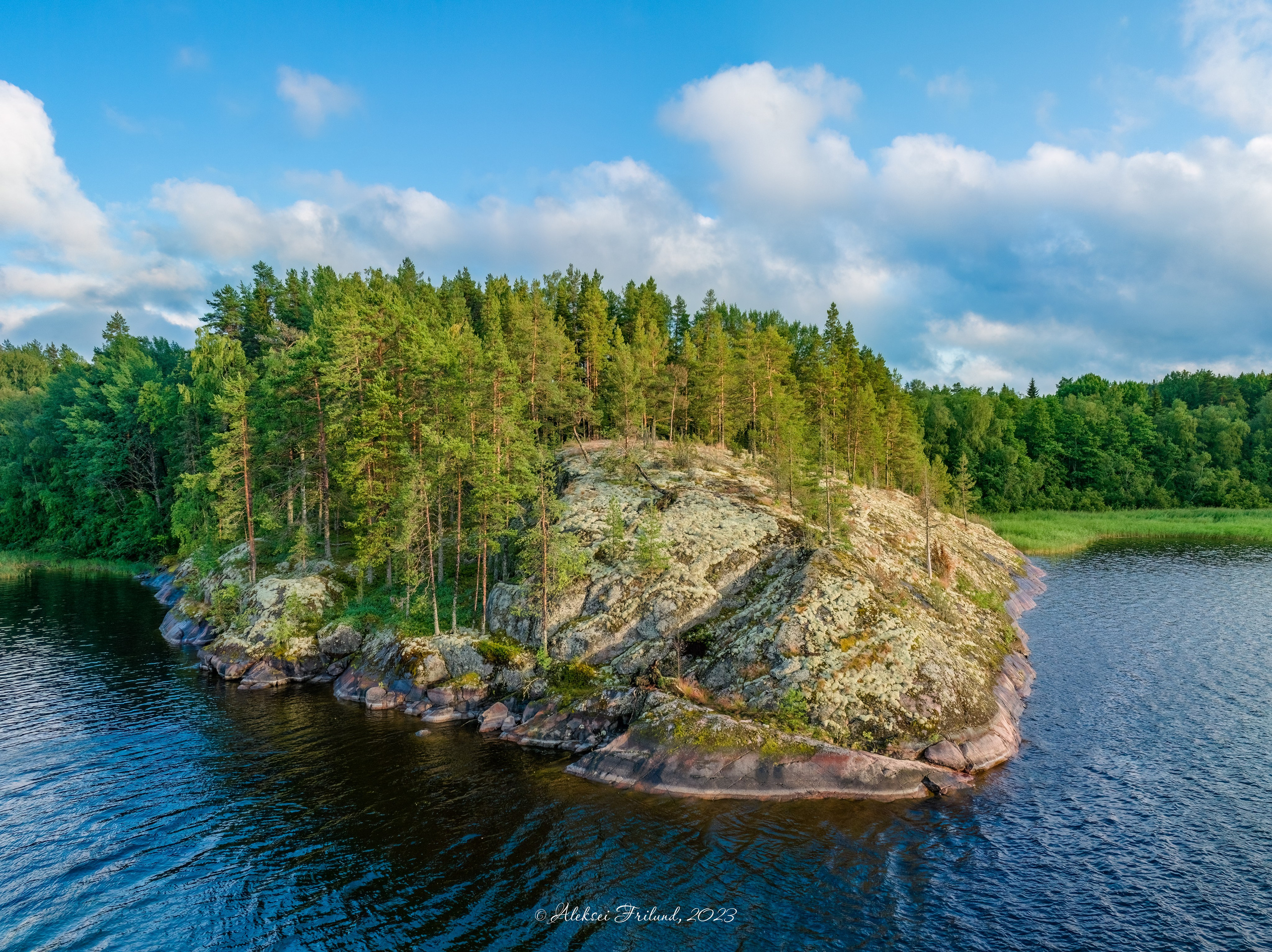 Ладожское озеро. Аэросъемка. Фото и Видео в Карелии. Алексей Фрилунд
