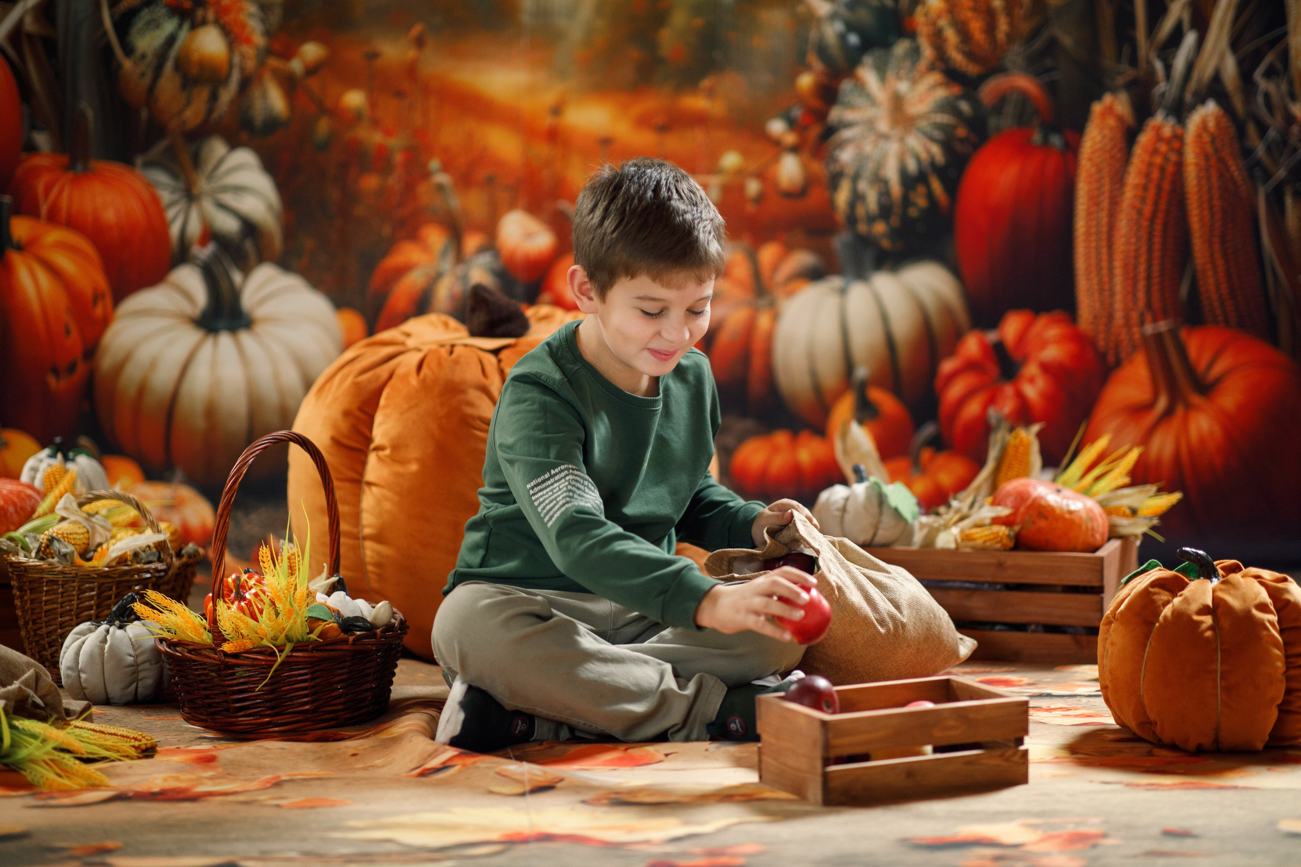 Фотопроект для детских садов «Осень». Фотограф во Владикавказе Юрий Геворгизов