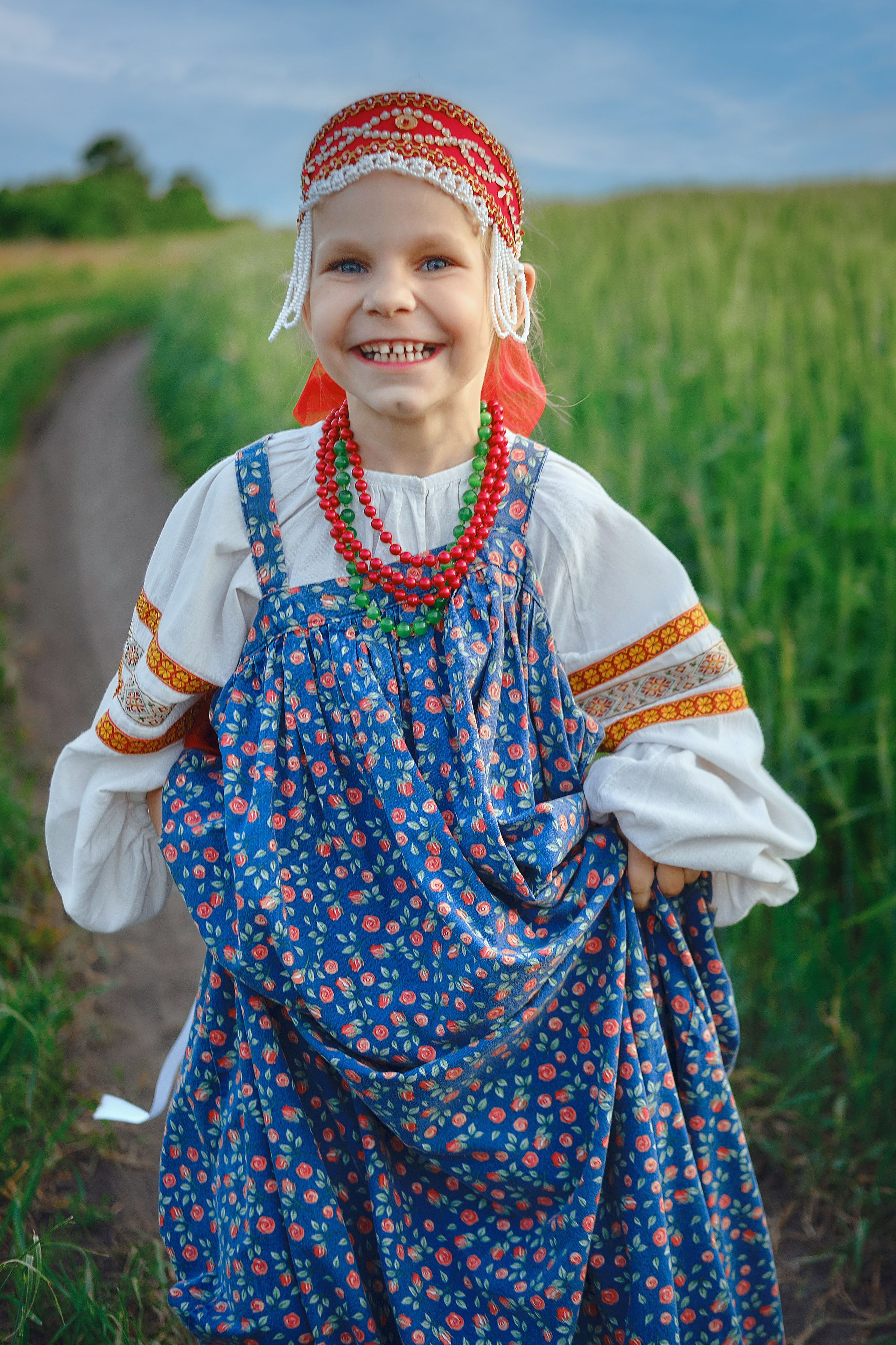 Народный костюм. Семейный и женский фотограф в Новомосковске и Узловой Михеева Татьяна