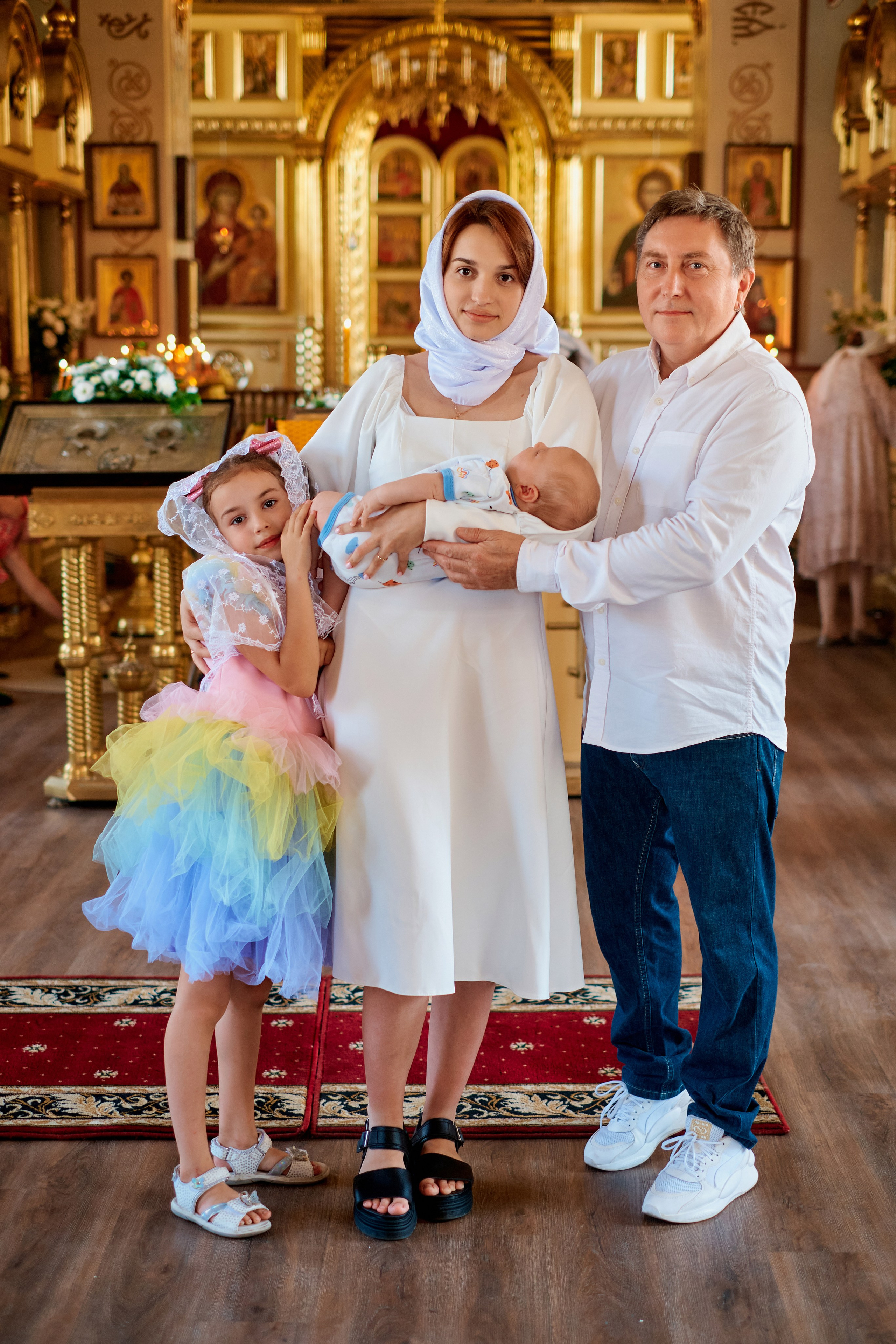 Крестины Григория. Храм святителя Николая Чудотворца. Фотограф Таганрог Анна Трайжон