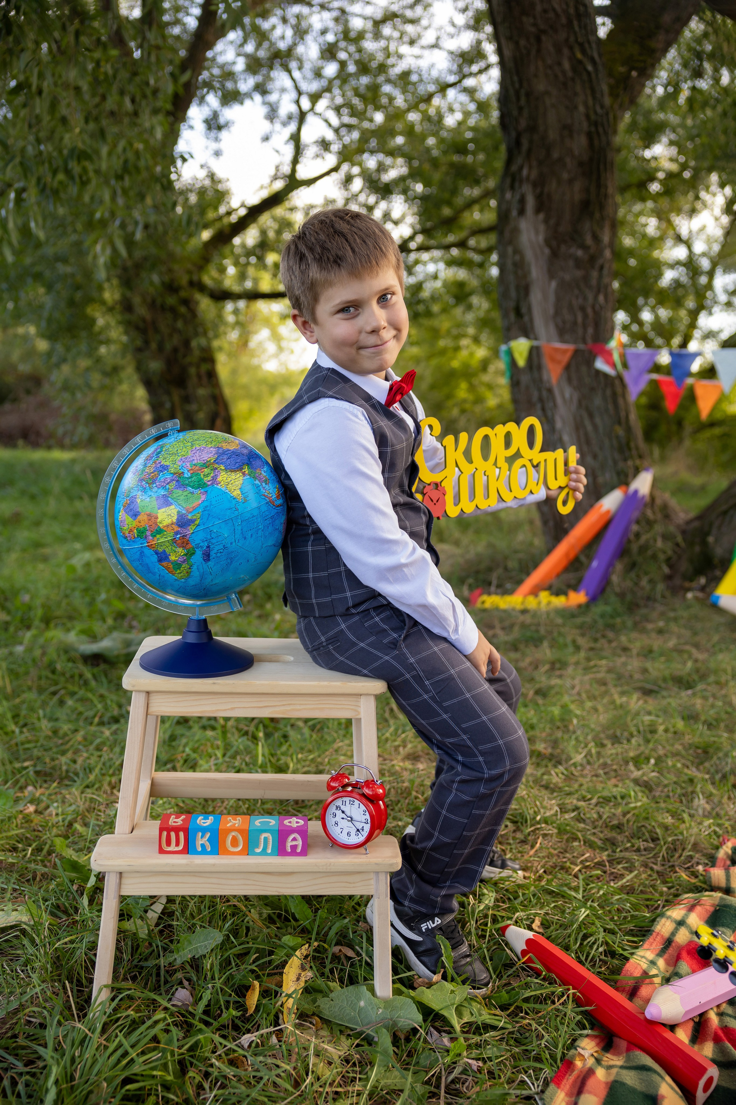 Братья Ярослав и Тимофей (1 и 2 класс). Фотограф в Серпухове Наталья Руденко