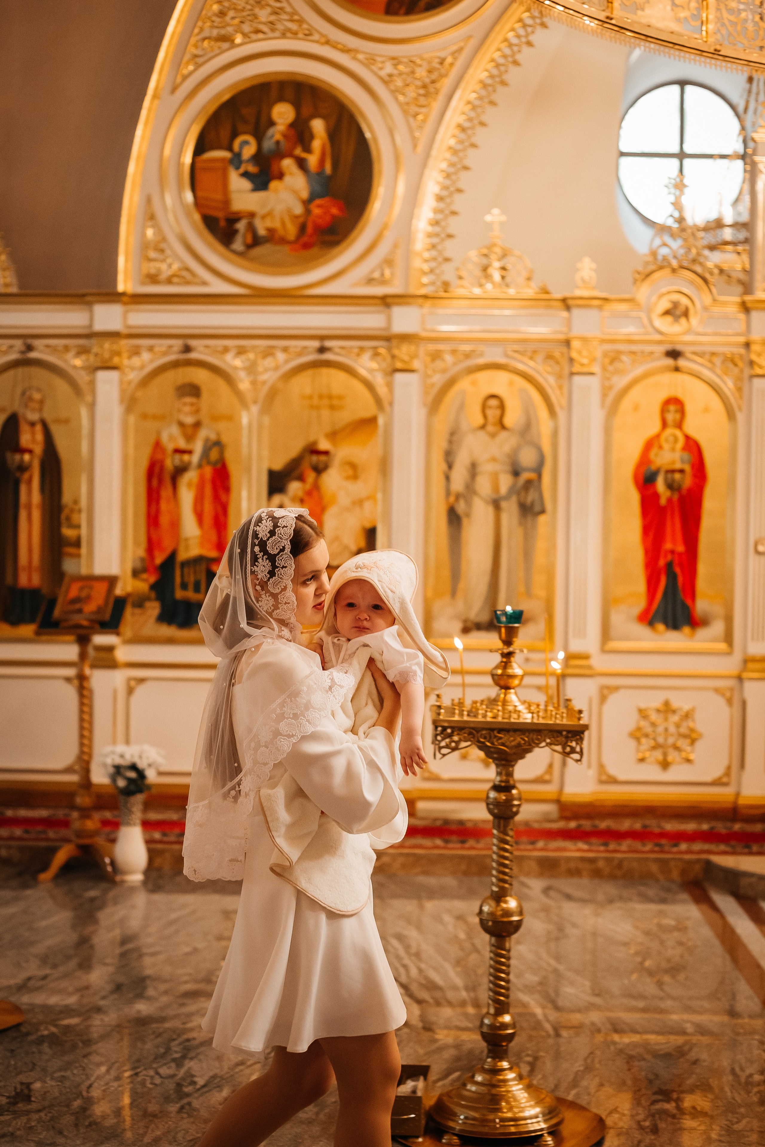 Крещение Катюши✨. Фотограф Мария Новоселова. Сургут