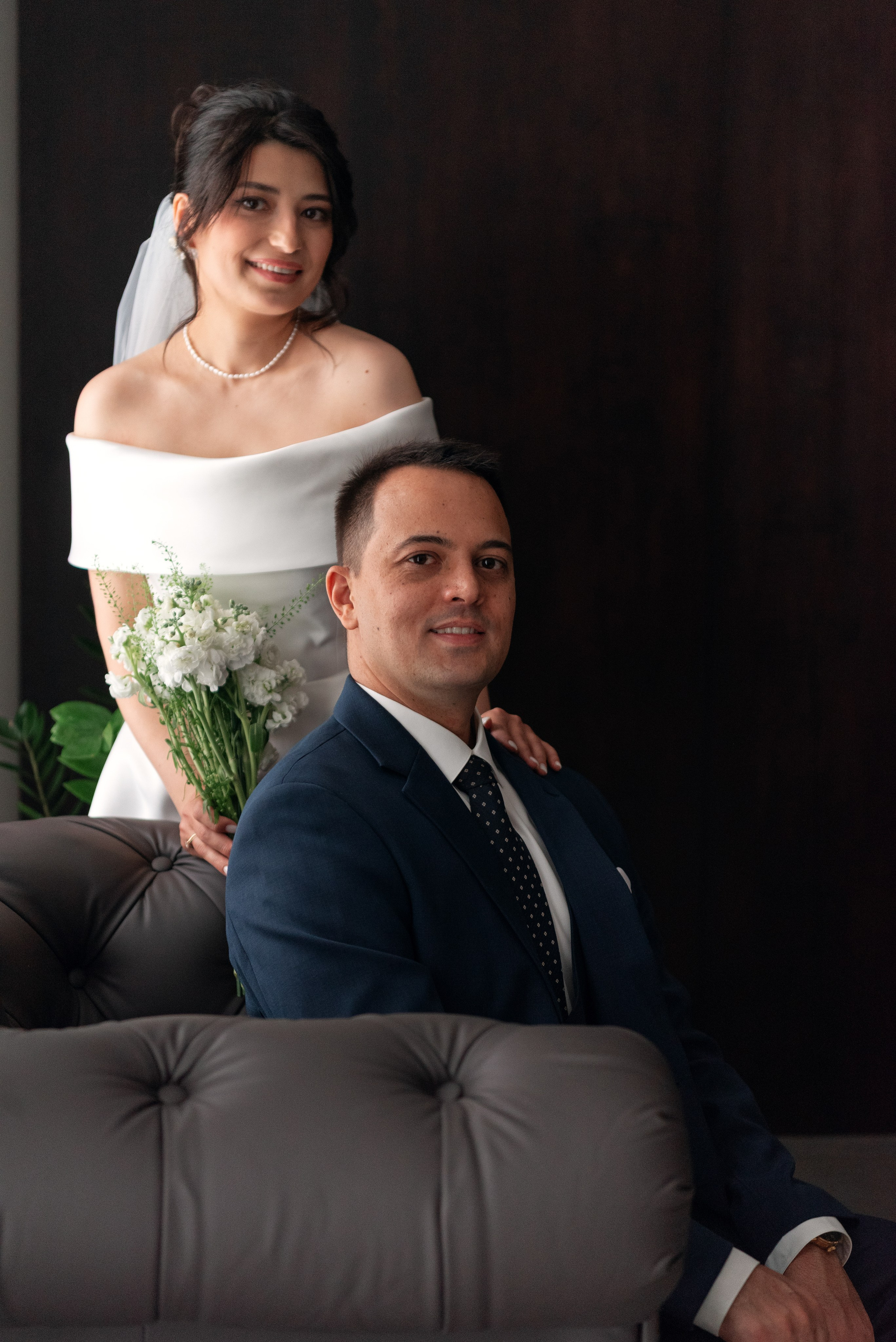 Митинский Дворец Бракосочетания. Нафиса и Фредерик. Ульяна Сёмина, фотограф, Москва