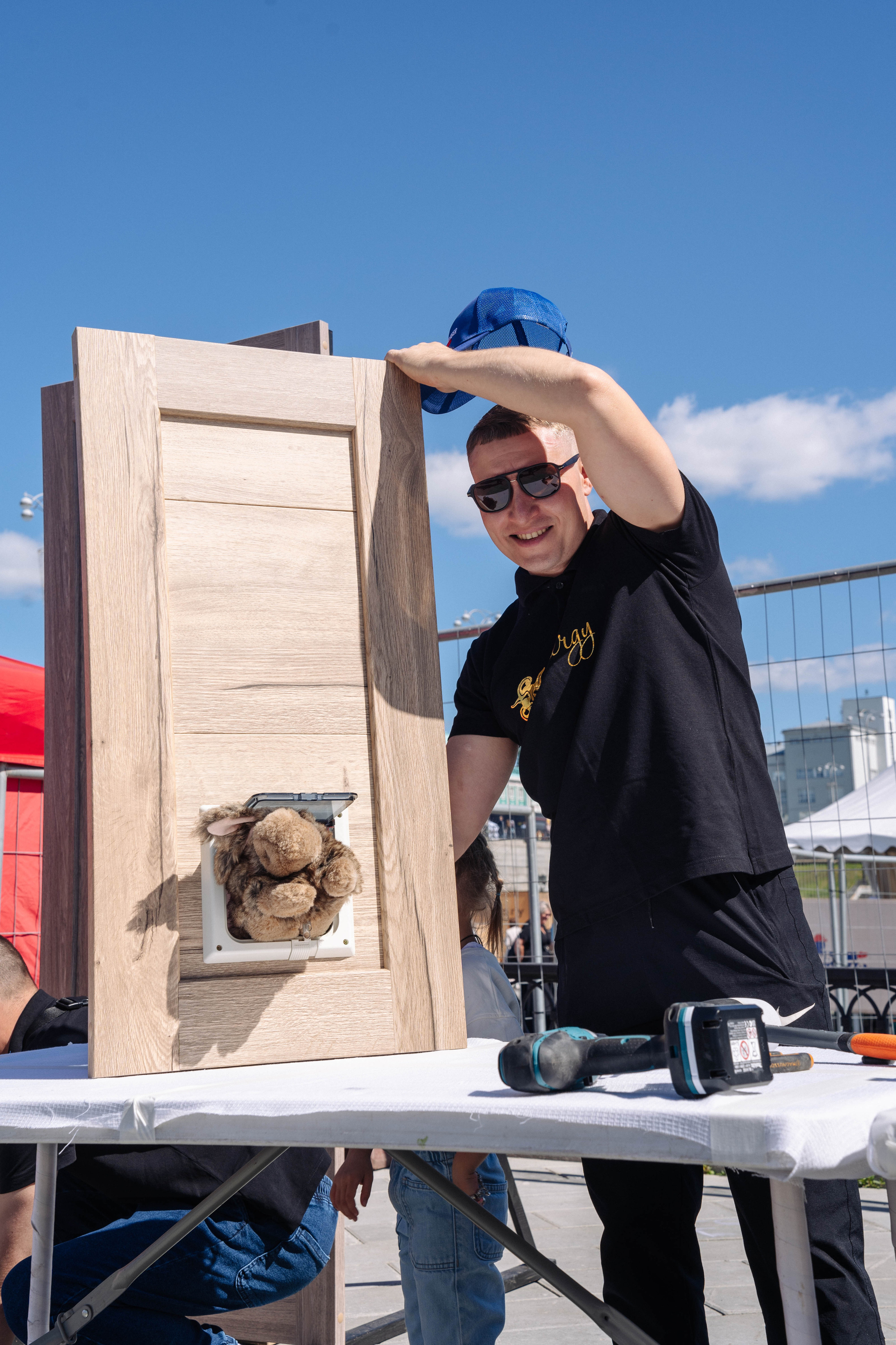 Фоторепортаж с Дня Строителя для Синержи-Дорс. Фотостудия «Стрекоза»