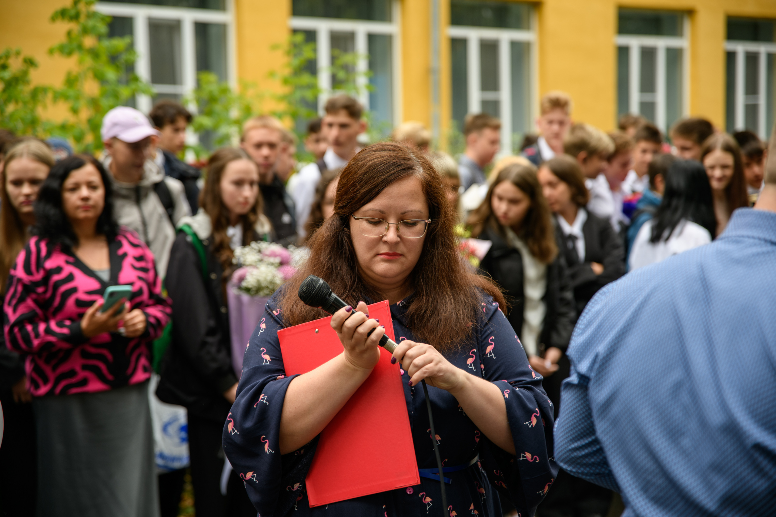Линейка 1 сентября. Фотостудия «Стрекоза»