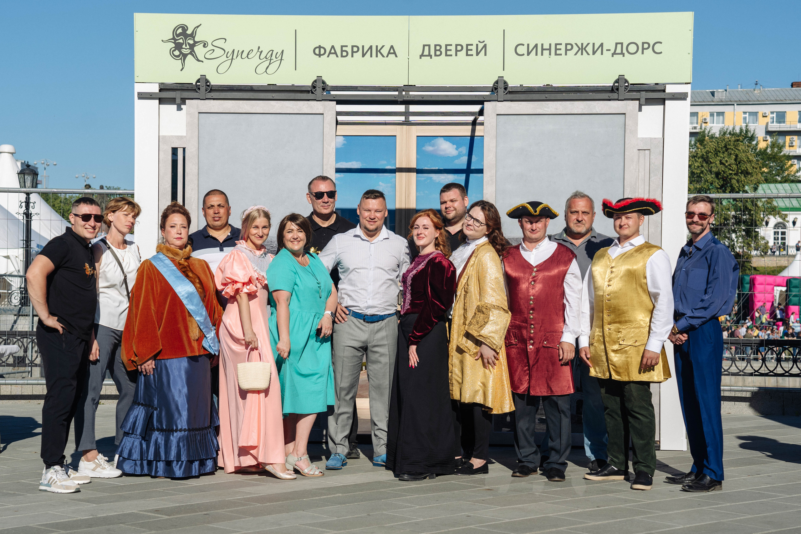 Фоторепортаж с Дня Строителя для Синержи-Дорс. Фотостудия «Стрекоза»