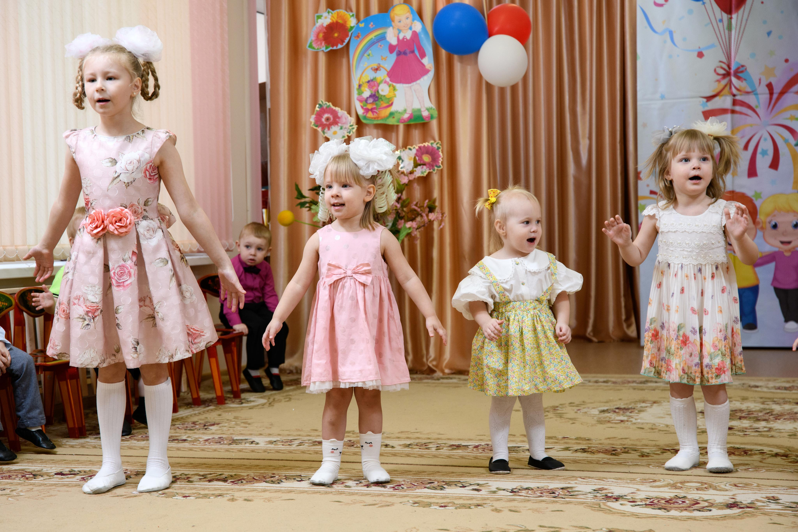 Фотосъёмка утренника в садике. Фотостудия «Стрекоза»