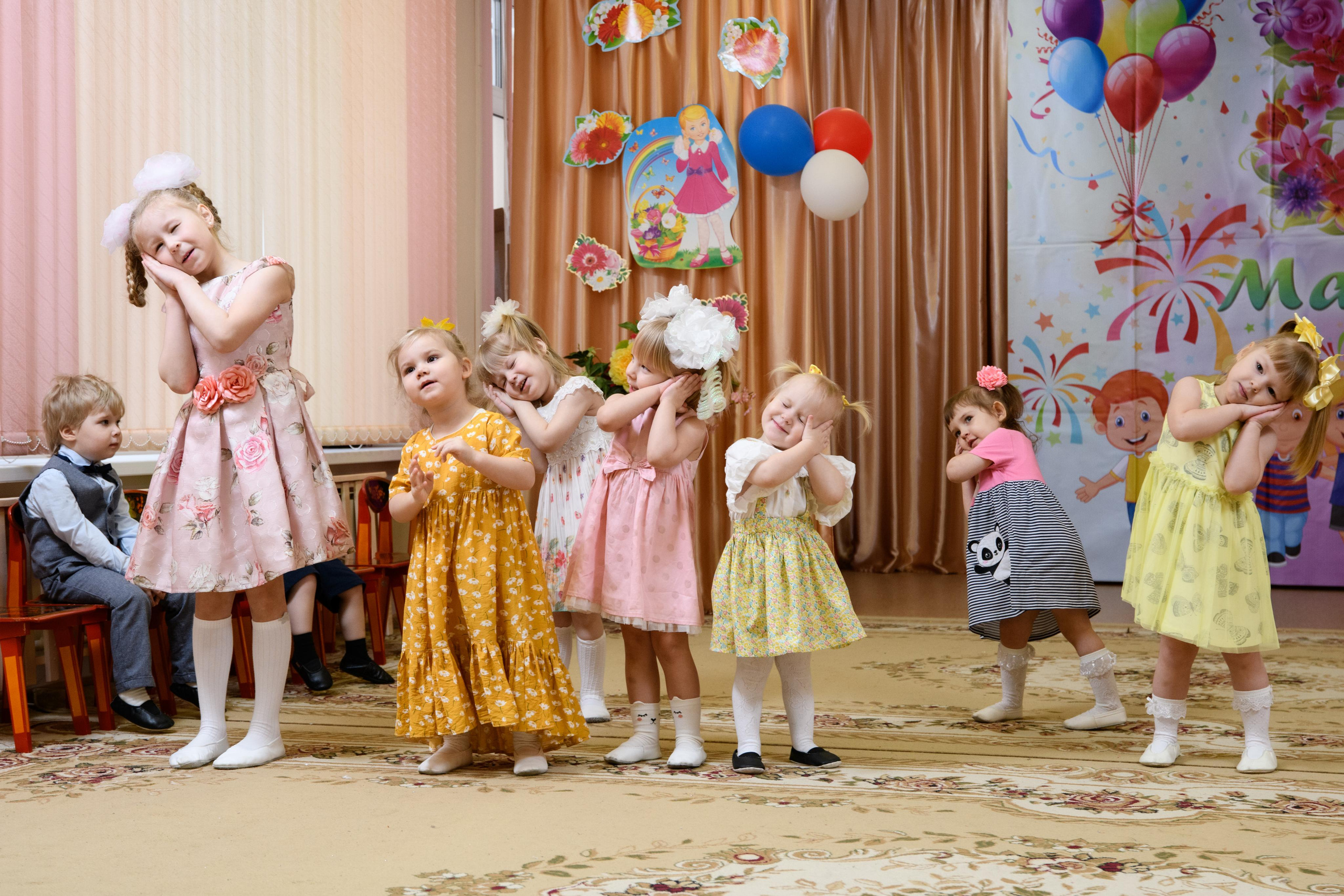 Фотосъёмка утренника в садике. Фотостудия «Стрекоза»