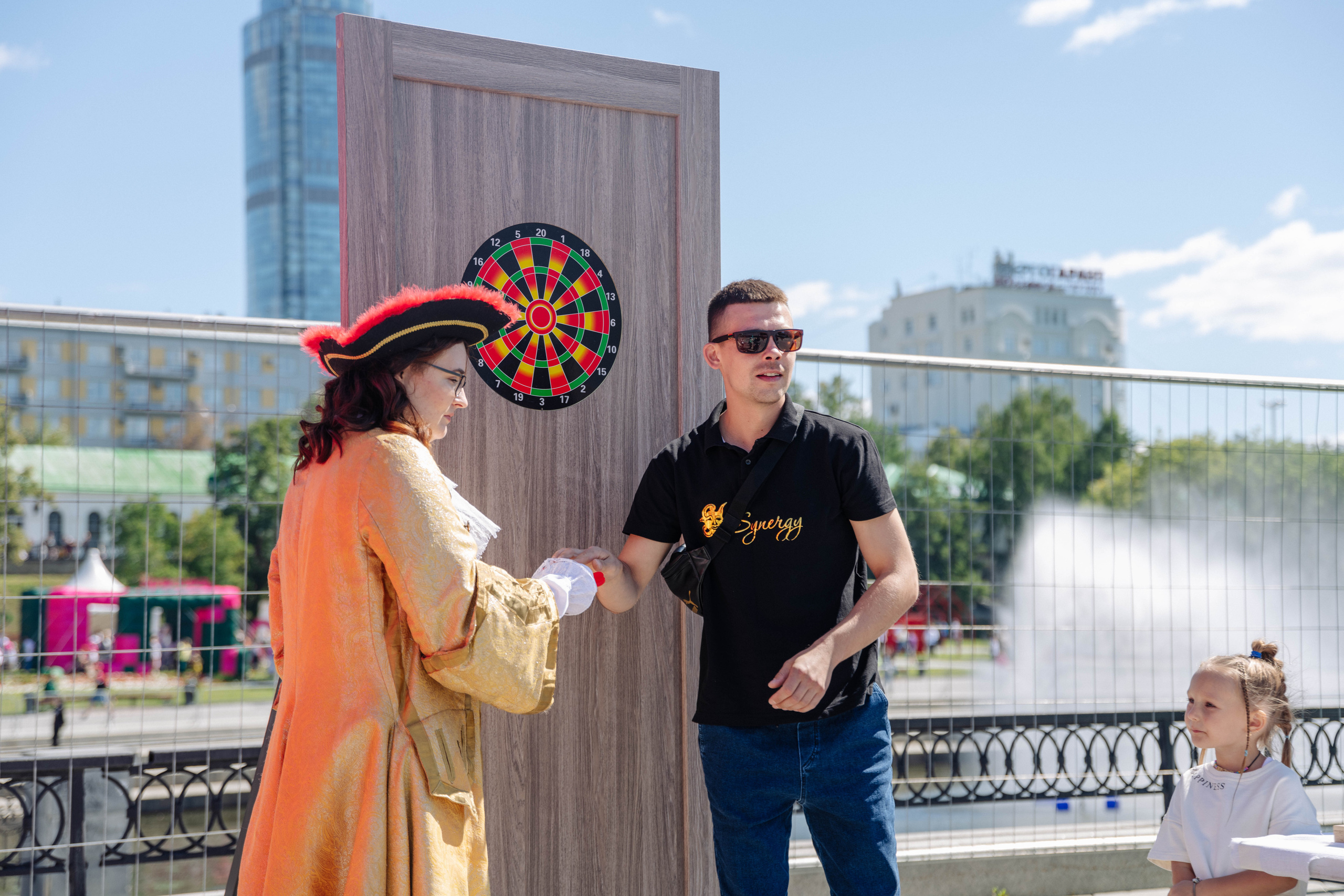 Фоторепортаж с Дня Строителя для Синержи-Дорс. Фотостудия «Стрекоза»