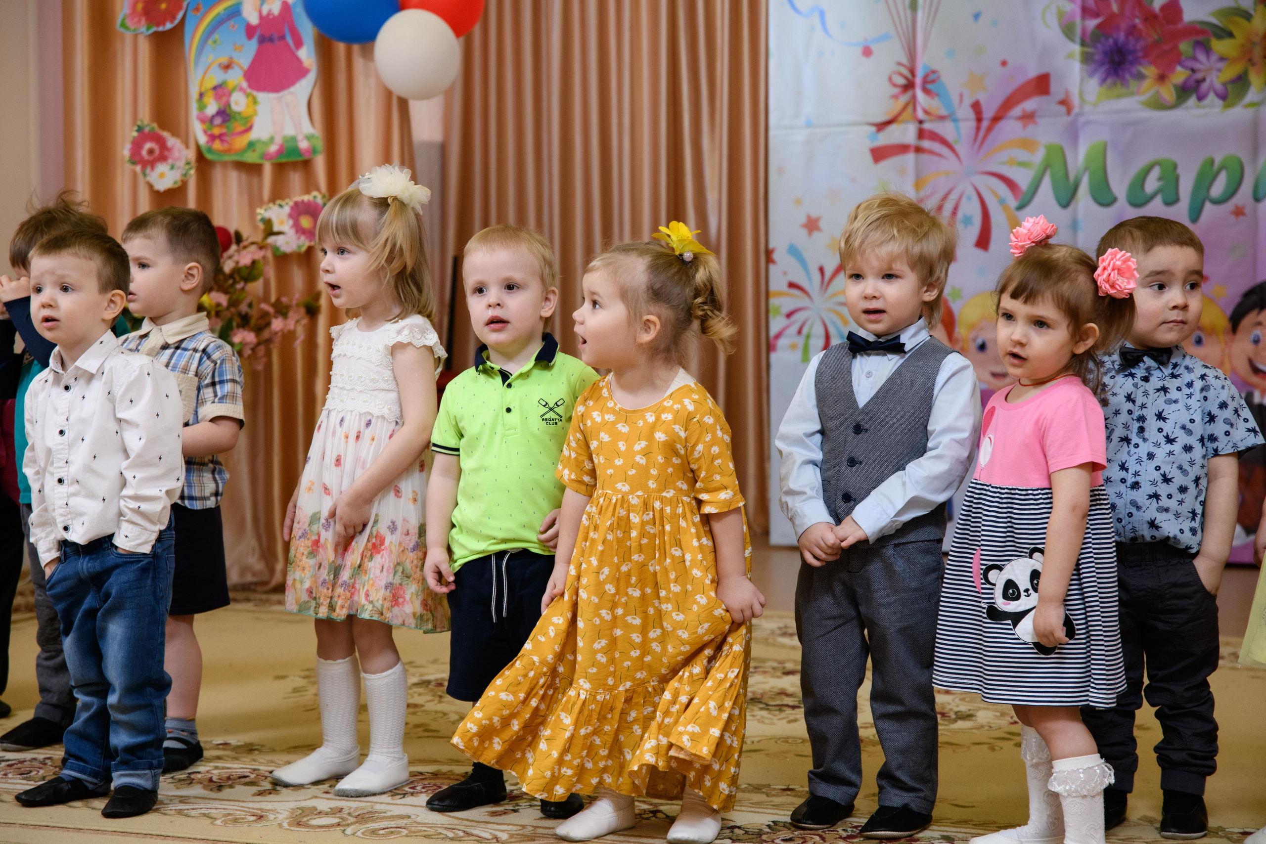 Фотосъёмка утренника в садике. Фотостудия «Стрекоза»