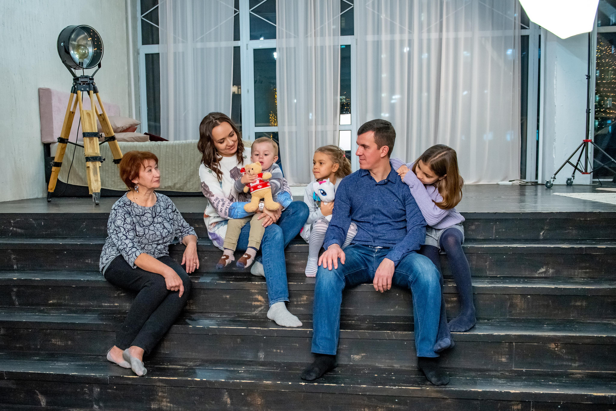 Семейные фотосессии. Фотостудия «Стрекоза»