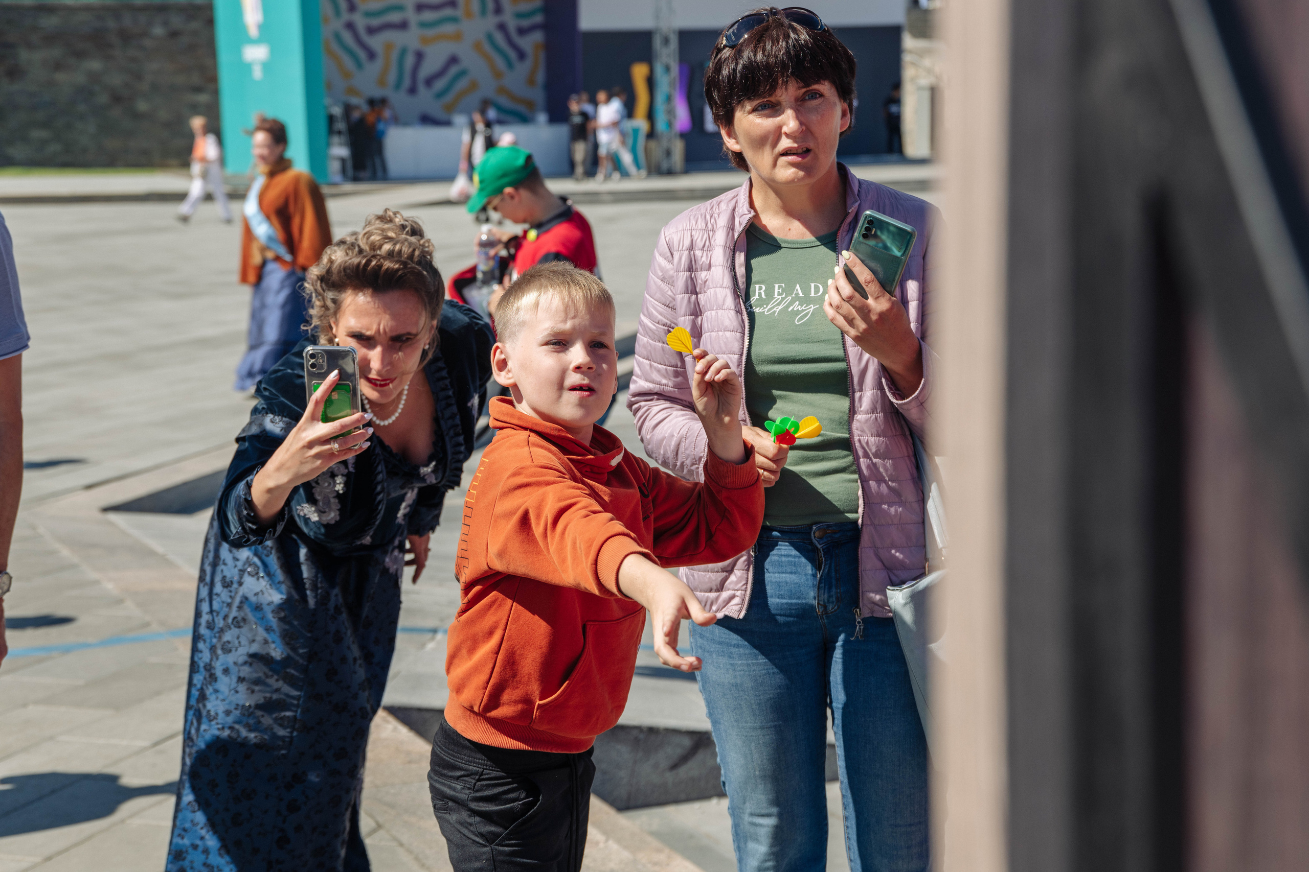 Фоторепортаж с Дня Строителя для Синержи-Дорс. Фотостудия «Стрекоза»