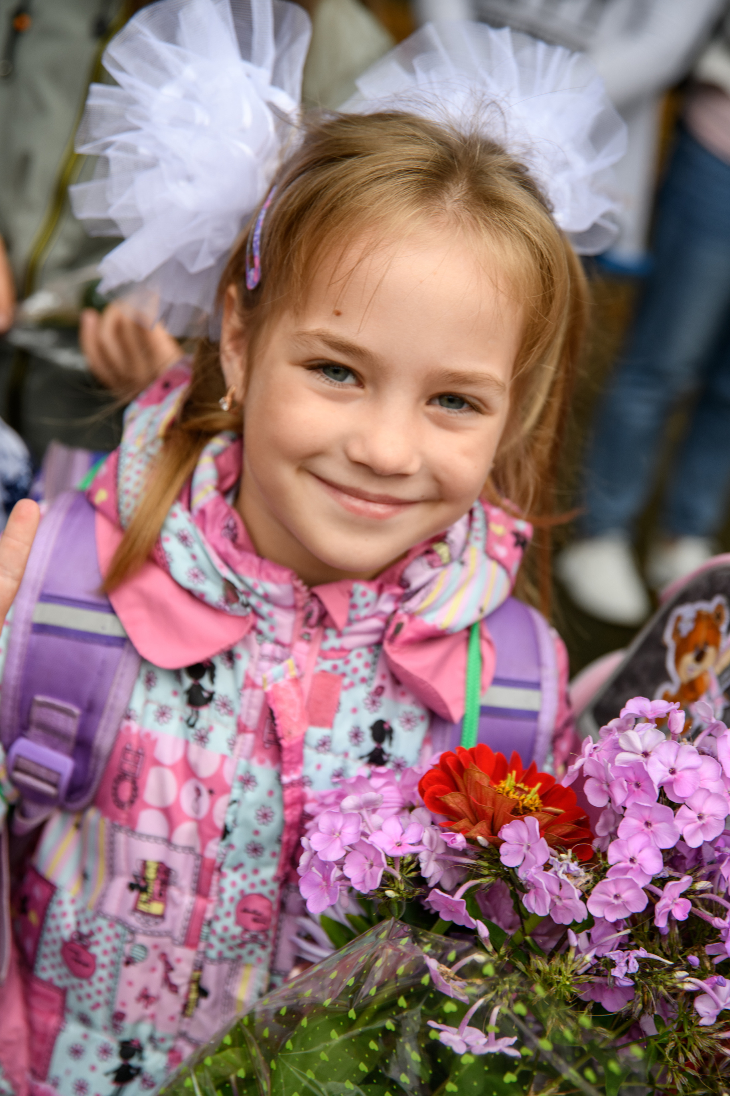 Линейка 1 сентября. Фотостудия «Стрекоза»