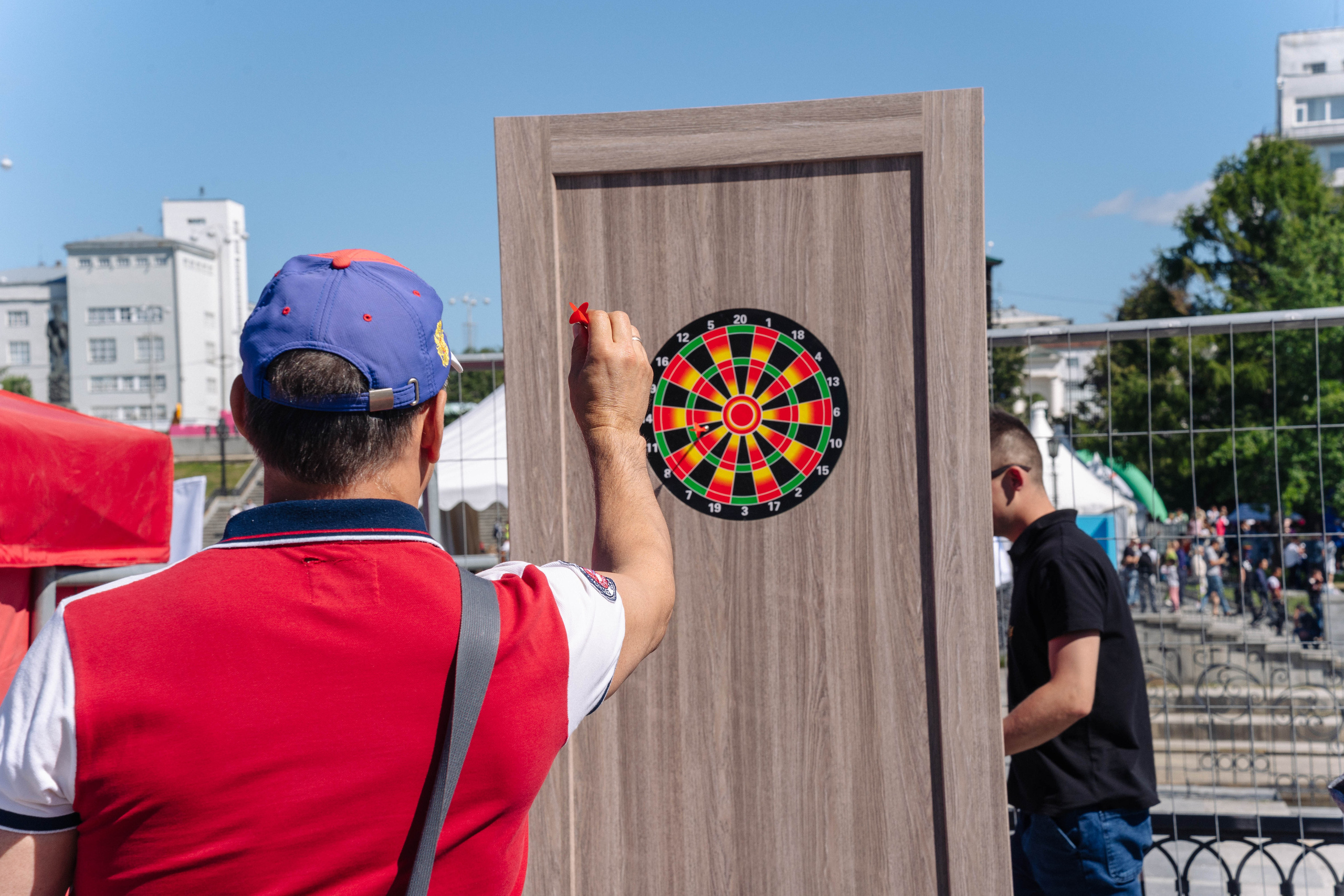 Фоторепортаж с Дня Строителя для Синержи-Дорс. Фотостудия «Стрекоза»