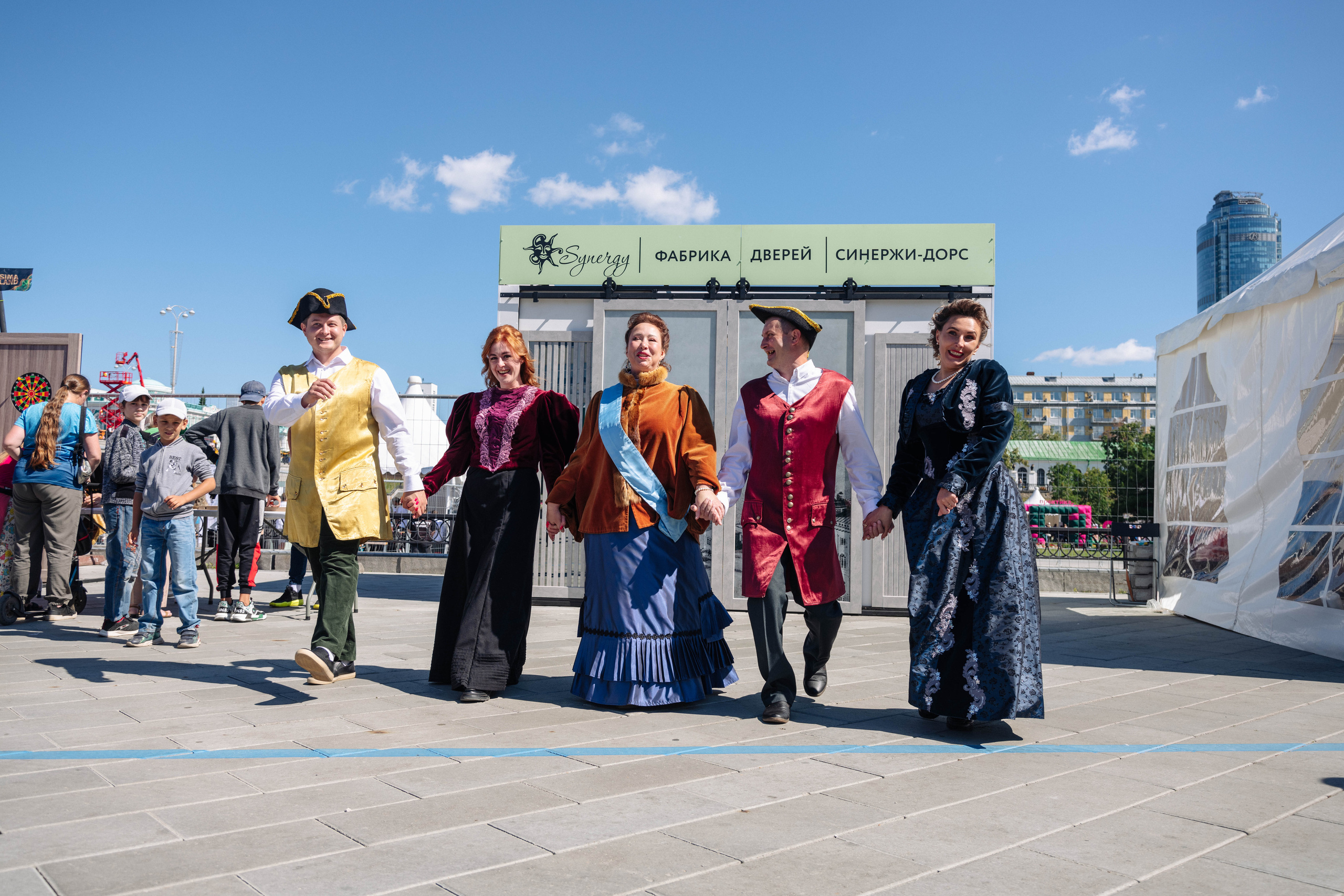 Фоторепортаж с Дня Строителя для Синержи-Дорс. Фотостудия «Стрекоза»
