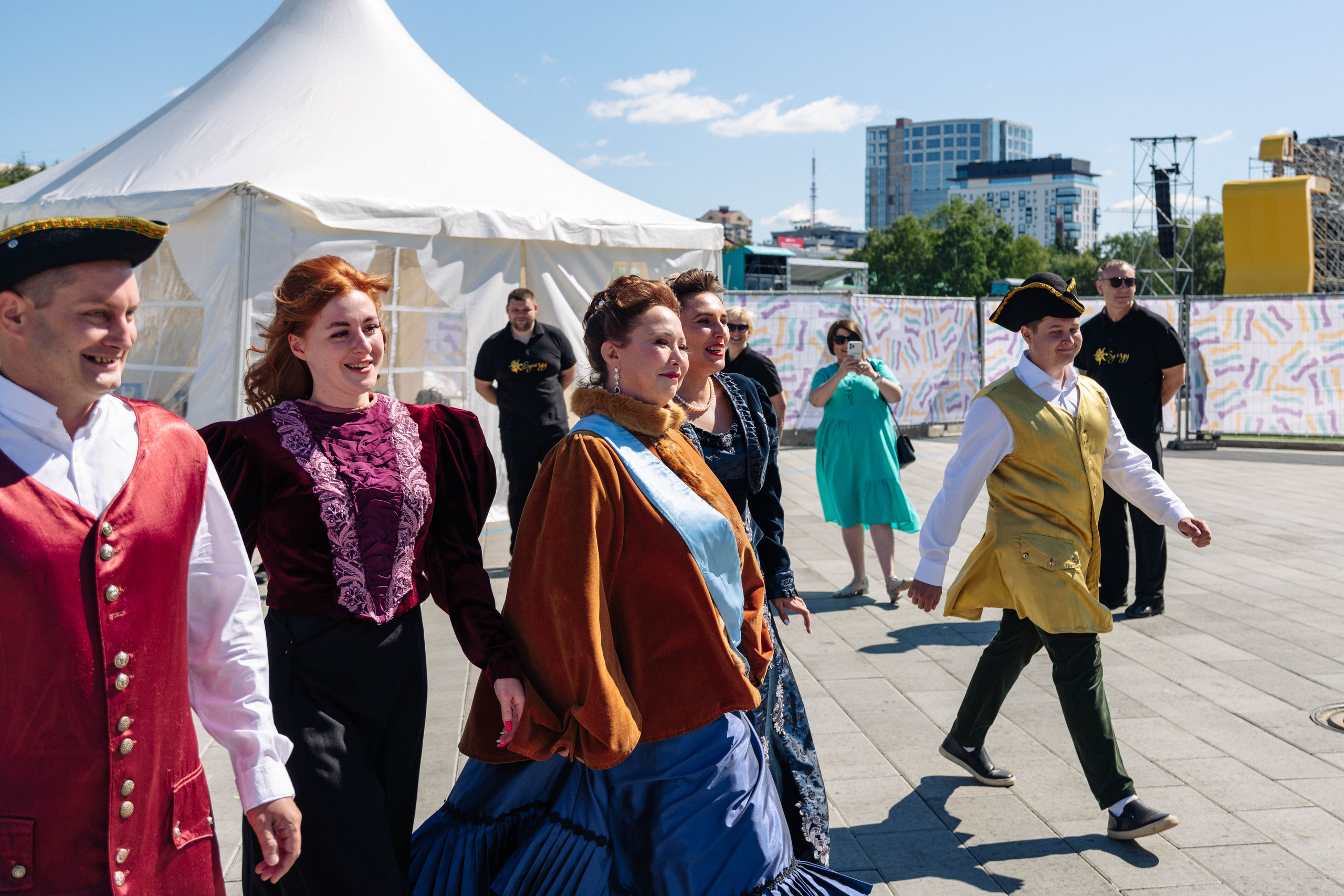 Фоторепортаж с Дня Строителя для Синержи-Дорс. Фотостудия «Стрекоза»