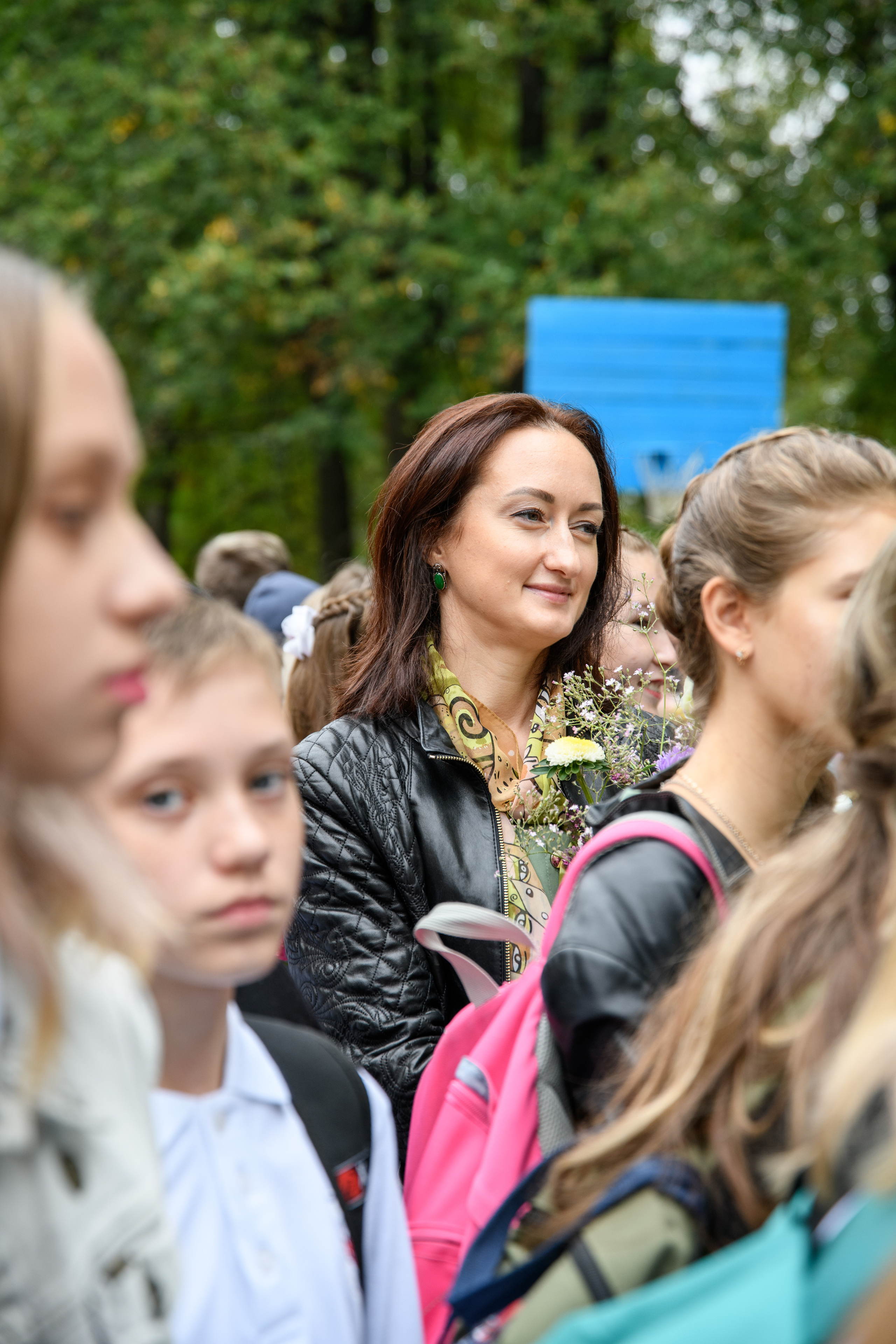 Линейка 1 сентября. Фотостудия «Стрекоза»