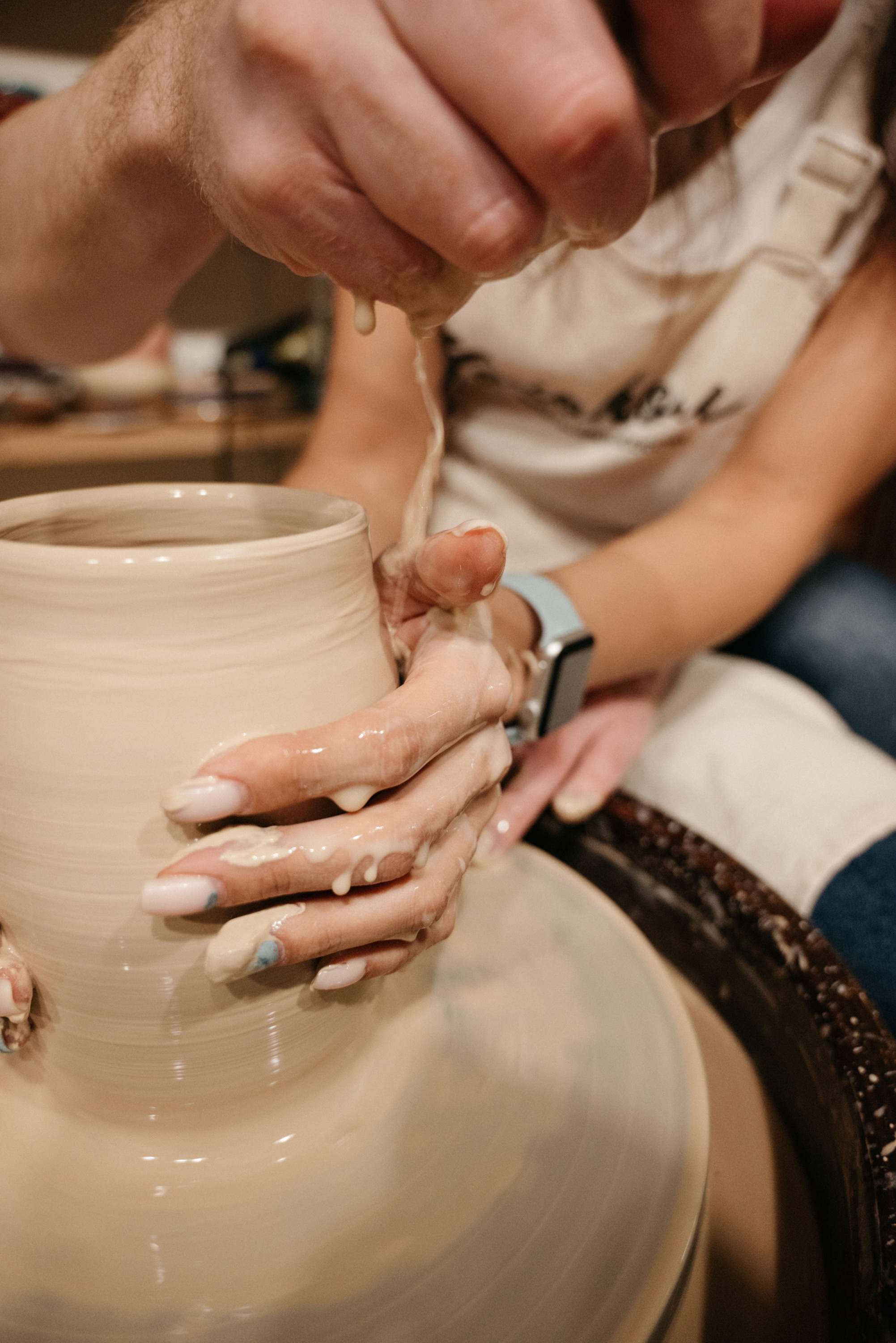 В гончарной мастерской. Свадебный фотограф Ижевск Петр Шишков