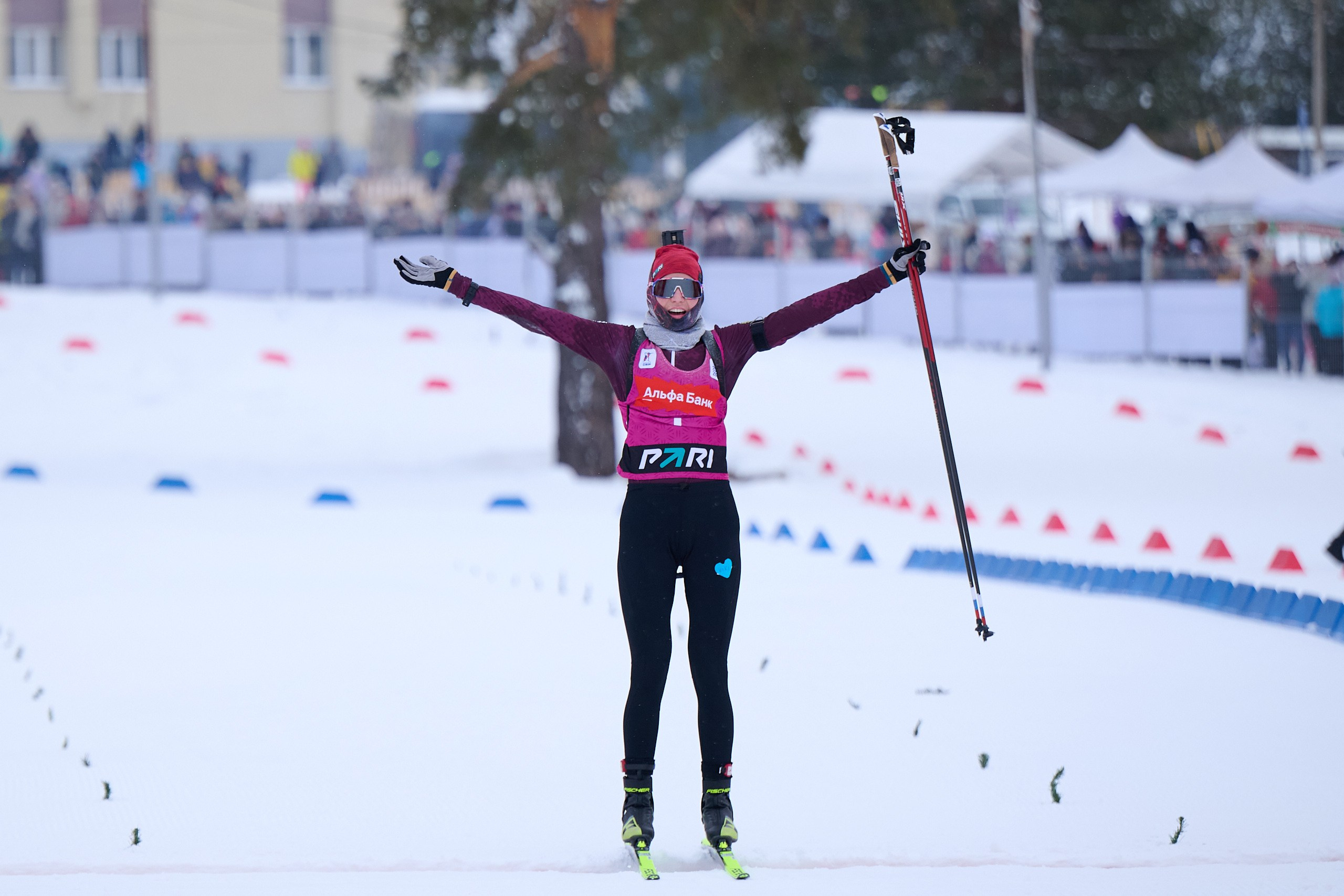 Биатлон. Чемпионат России — 2024/2025, 3-й этап, Ижевск. Ижевская винтовка. Спортивный репортажный фотограф в Ижевске Сергей Мерзляков