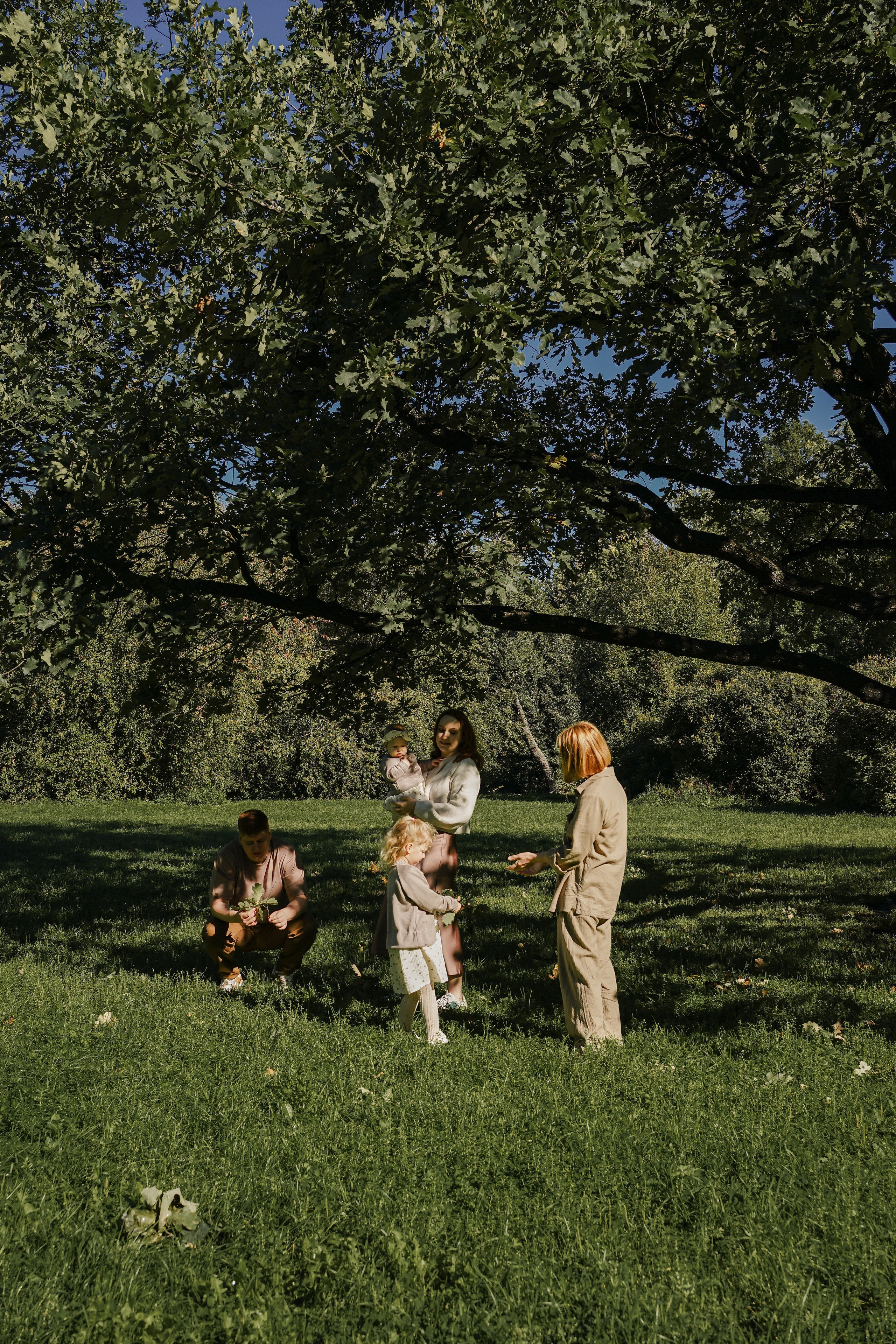 Семейная фотосессия в Парке 300-летия. Фотограф Ольга Игорева