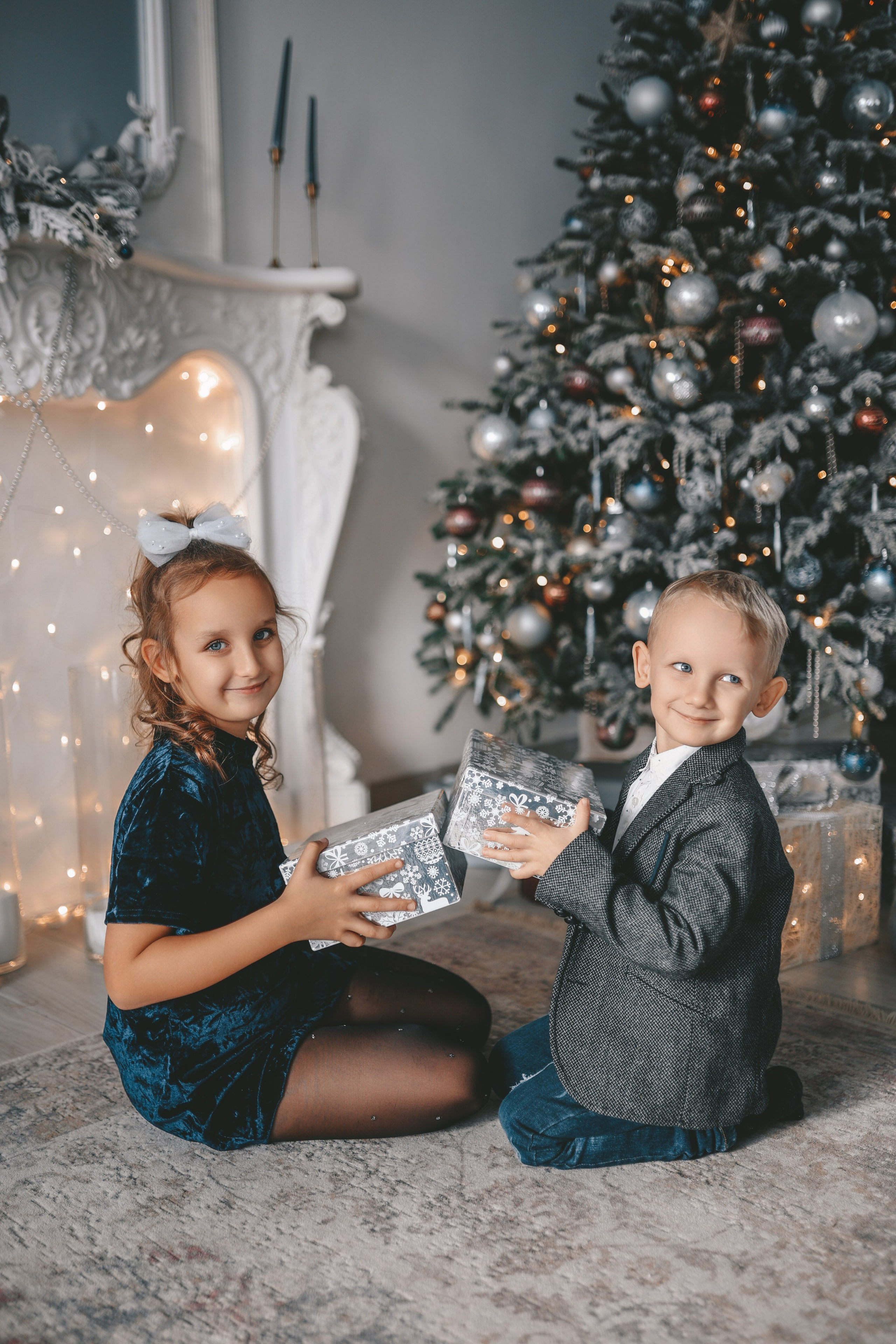 Счастье у ёлки. Мария Добычина — профессиональный фотограф Крыма, Ялты и Севастополя