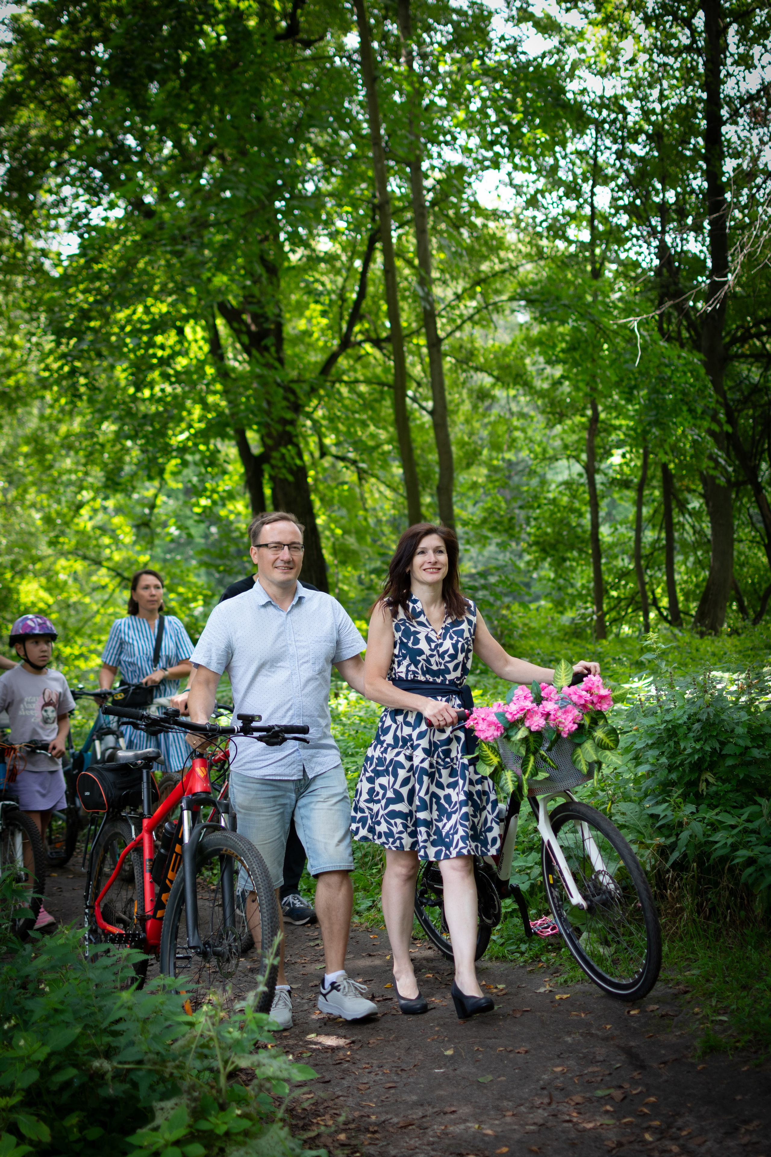 «Леди на велосипеде» — велопробег по г. Жуковскому 2025. Репортажный фотограф Сыбер Мартти