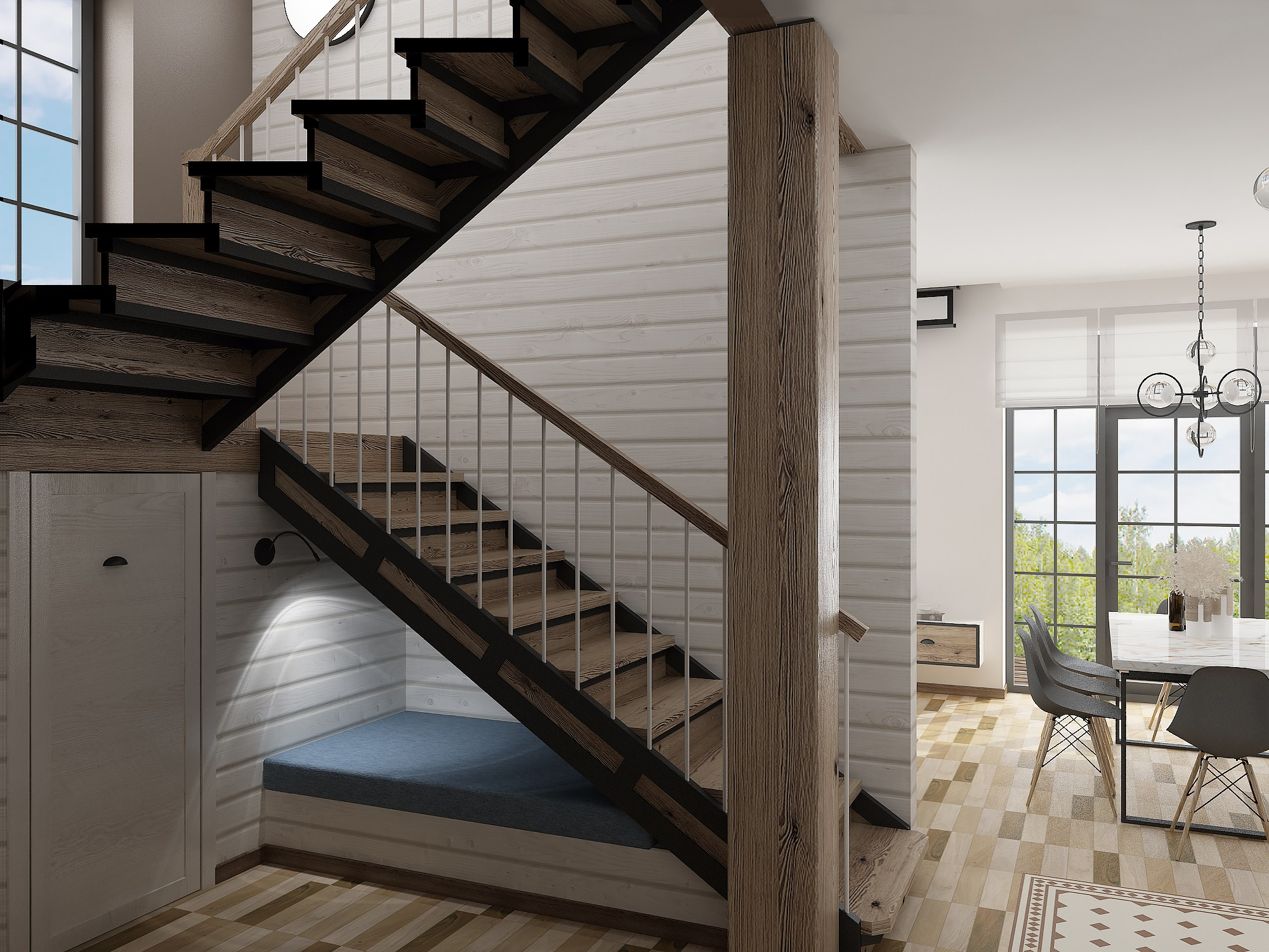 Дом в Линтулово. Дизайнер в Санкт-Петербурге Дмитрий Цыбулько