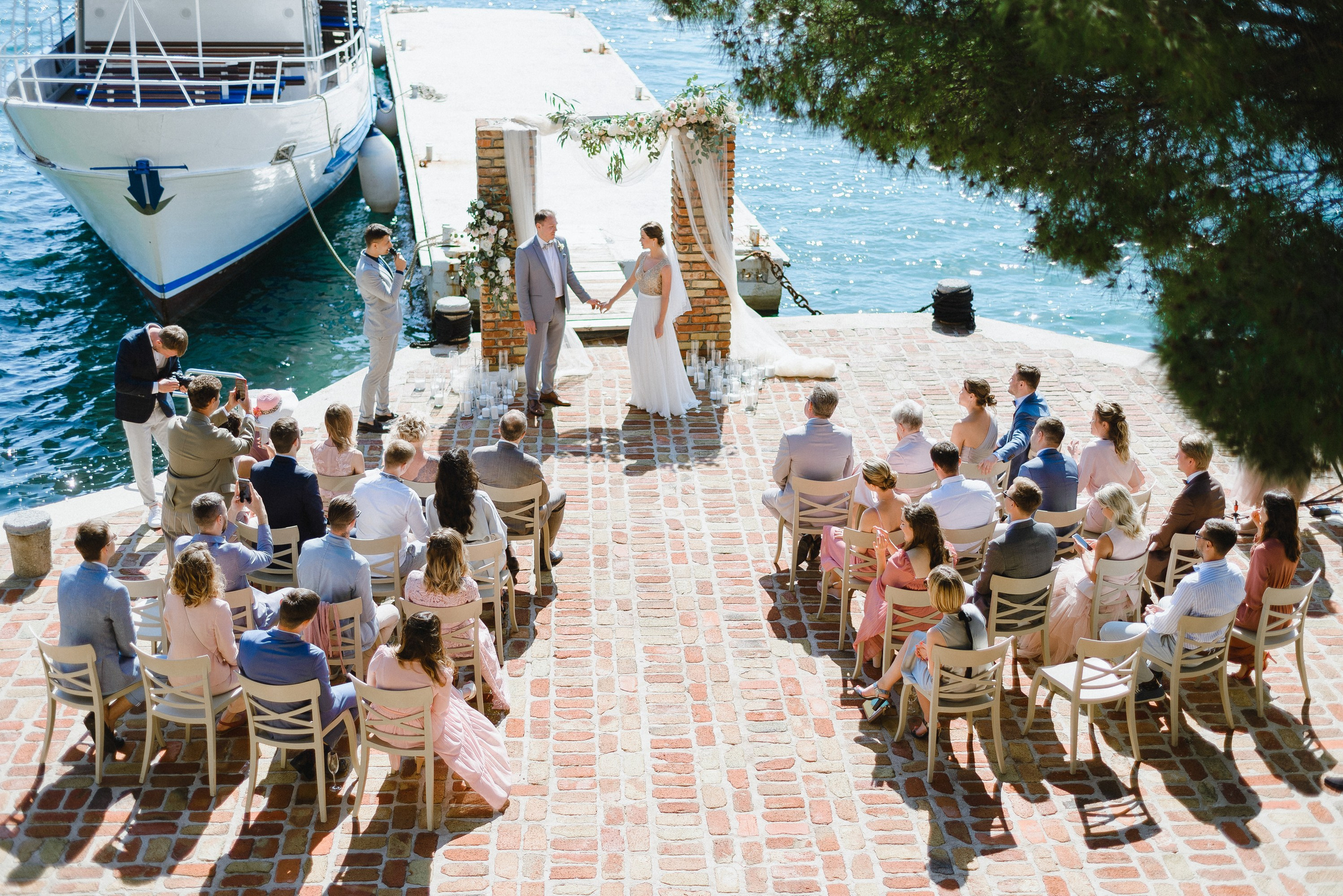 Свадебная церемония в Черногории. Изящная фотография | Ксения Милушкина