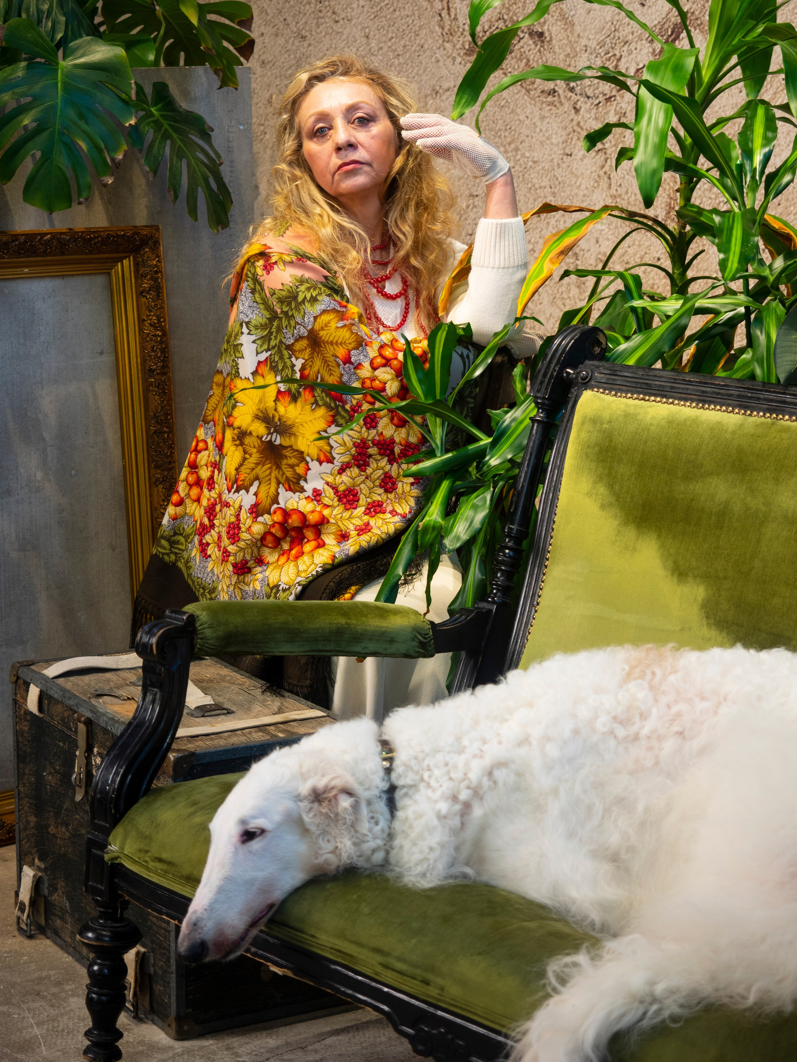 Фотосессия A la Russe, 2025. Коллекционер и искусствовед Олеся Ястребова
