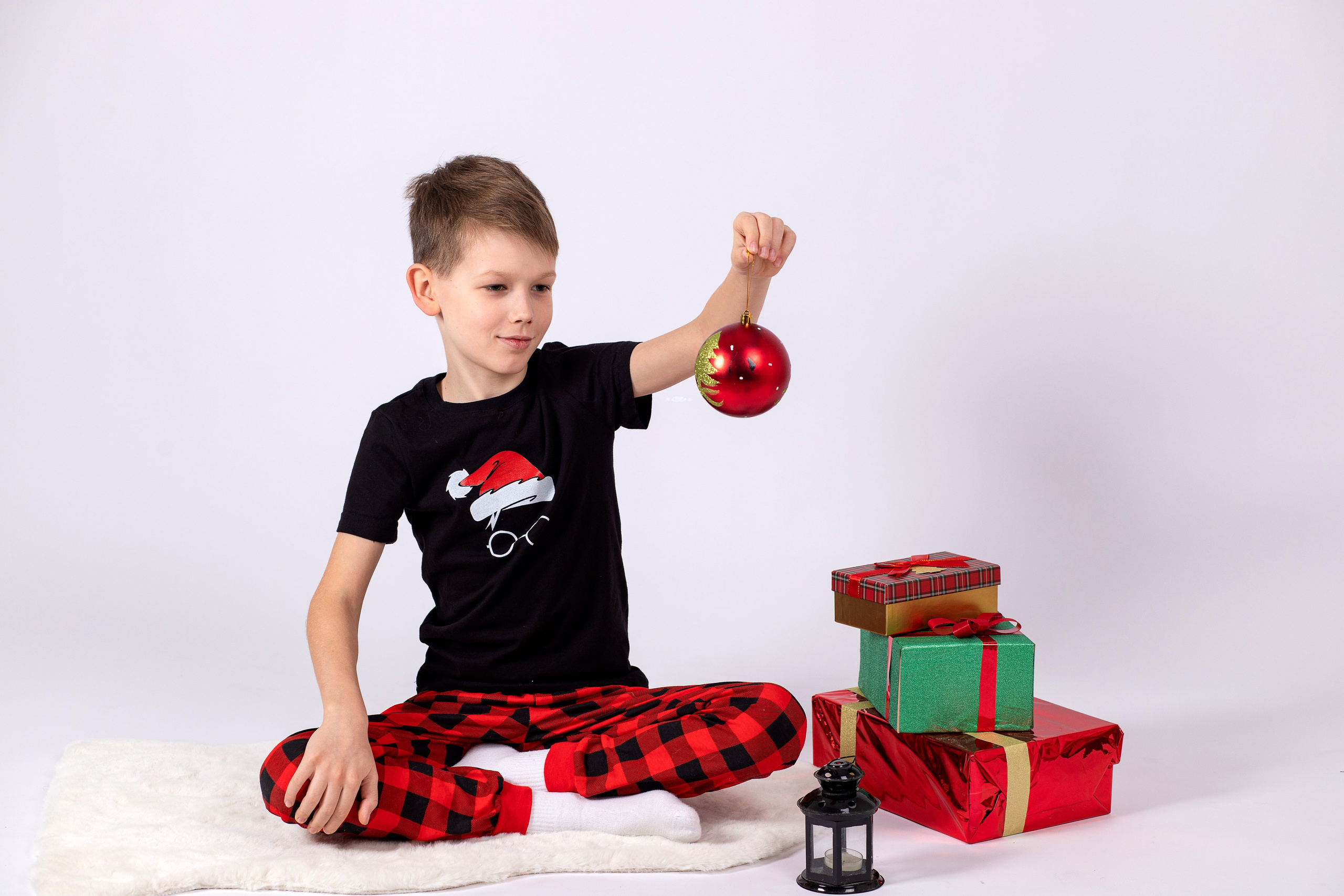 Новогодняя в студии Мини. Семейный и детский фотограф в Краснодаре Ирина Лаврецкая