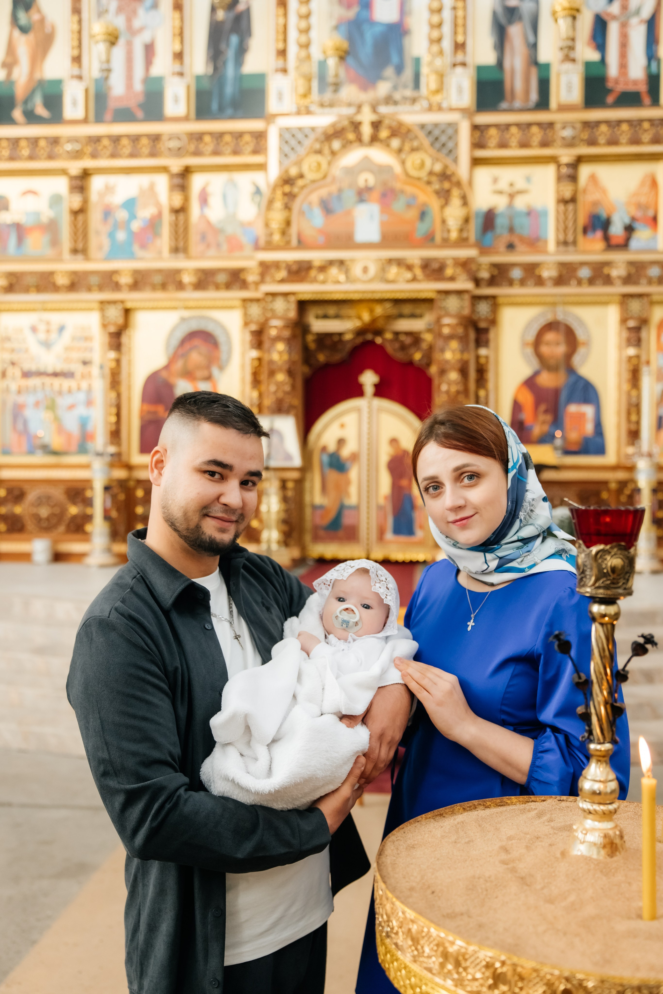 Крещение Мирославы. Храм иконы Божьей Матери «Всех скорбящих Радость». Фотограф ВИКА МЕДУЗА