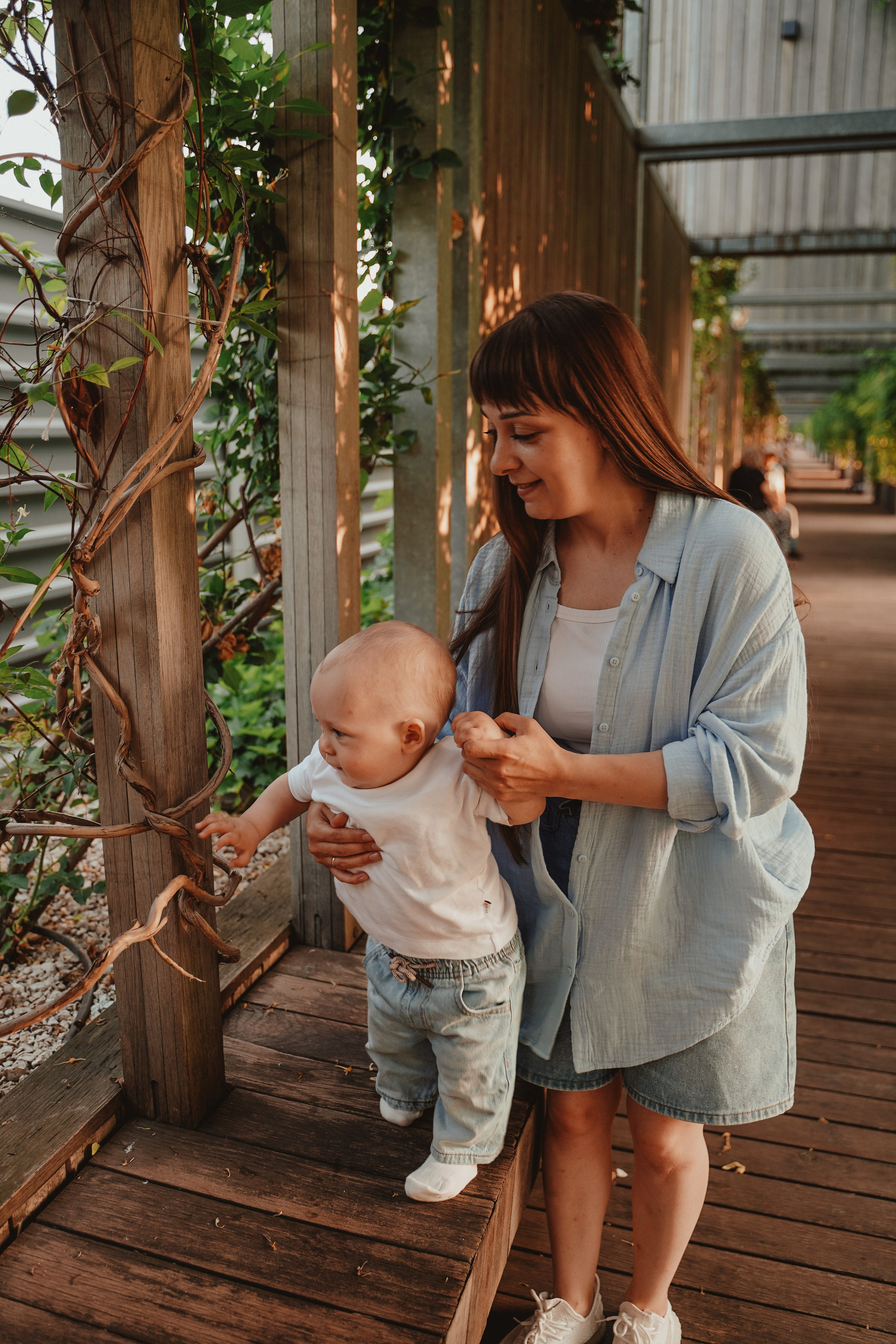 Семейная фотосессия в парке Галицкого. Семейный и женский фотограф в Краснодаре Анастасия Приймак