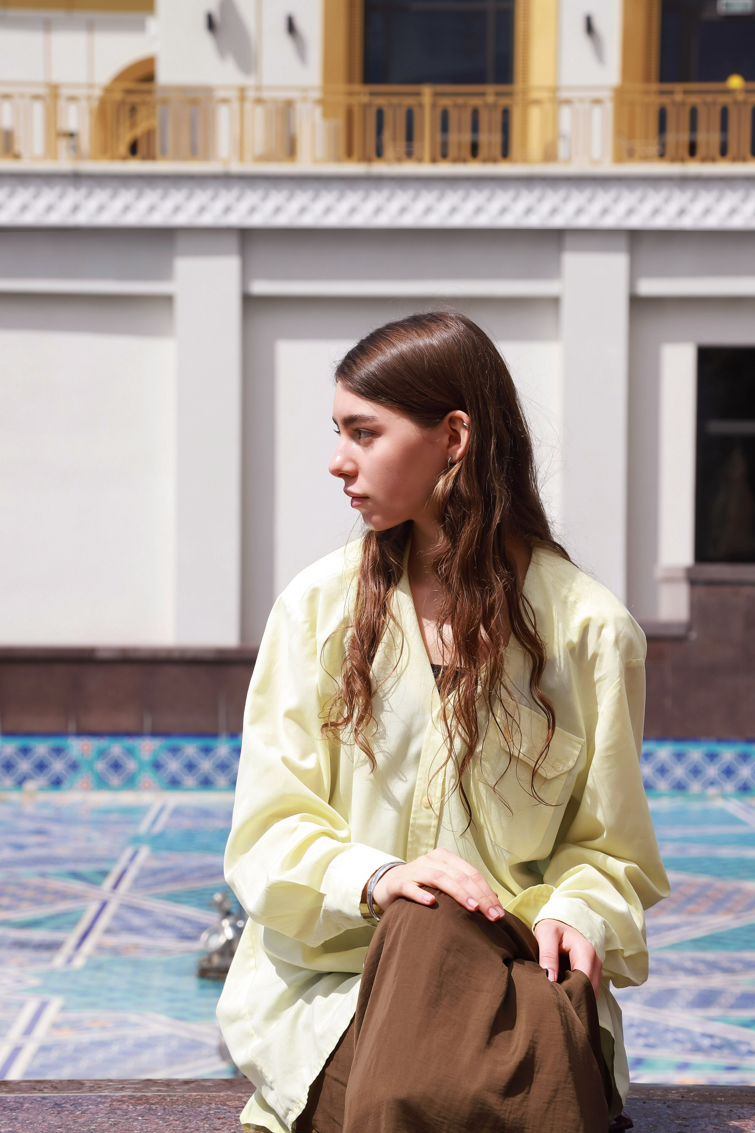 Фотопрогулка по ВДНХ для Карины. Портретный фотограф в Москве Антонина Коршунова