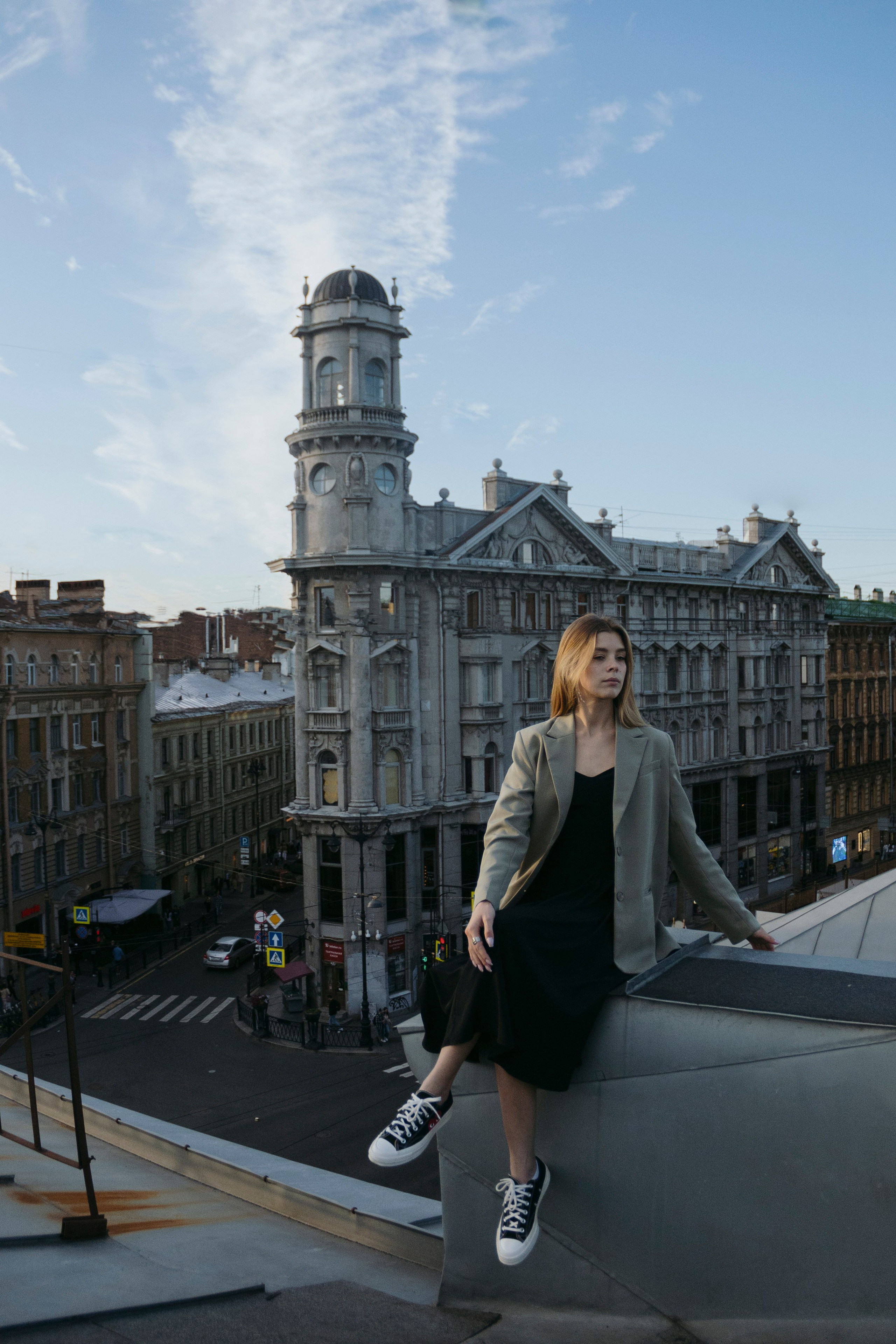 Фотосессия на крыше в Санкт-Петербурге. Портретный Фотограф Александр «Konevtsoph» В Санкт-Петербурге