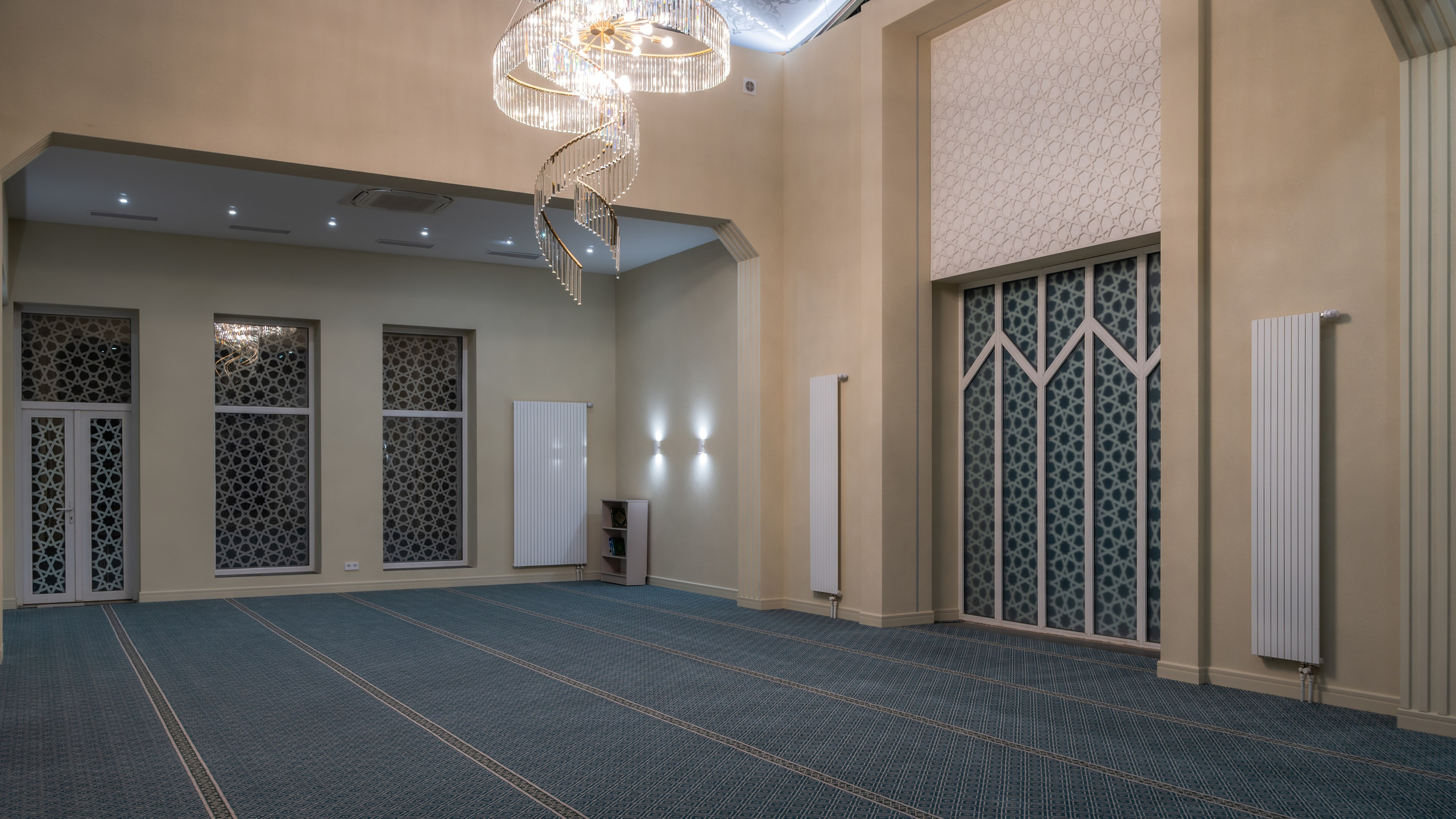 Интерьерная съёмка для мечети Изге Ай. Фотограф/видеограф Богдан Голованов