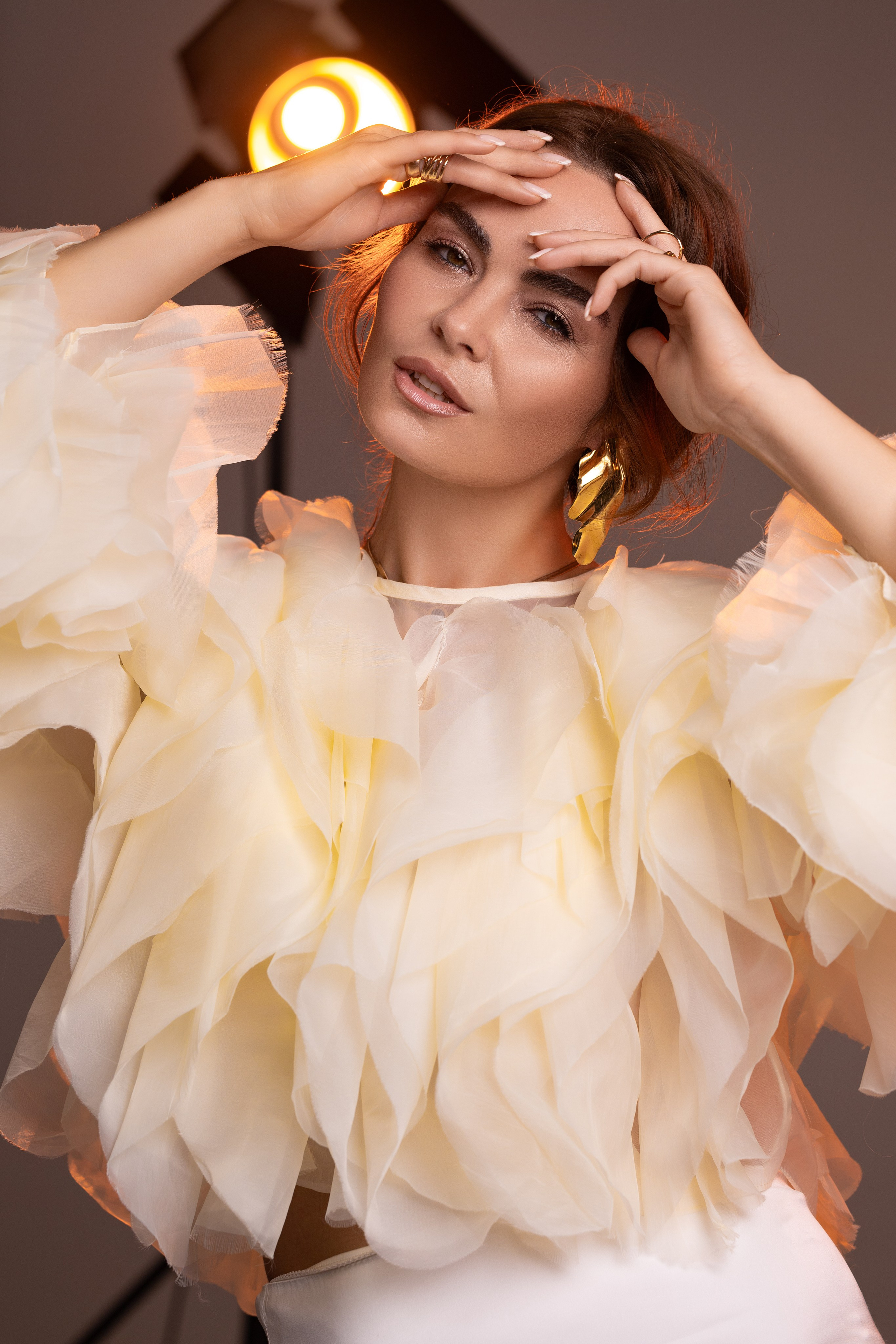 Женский портрет в студии. Фотограф Минск