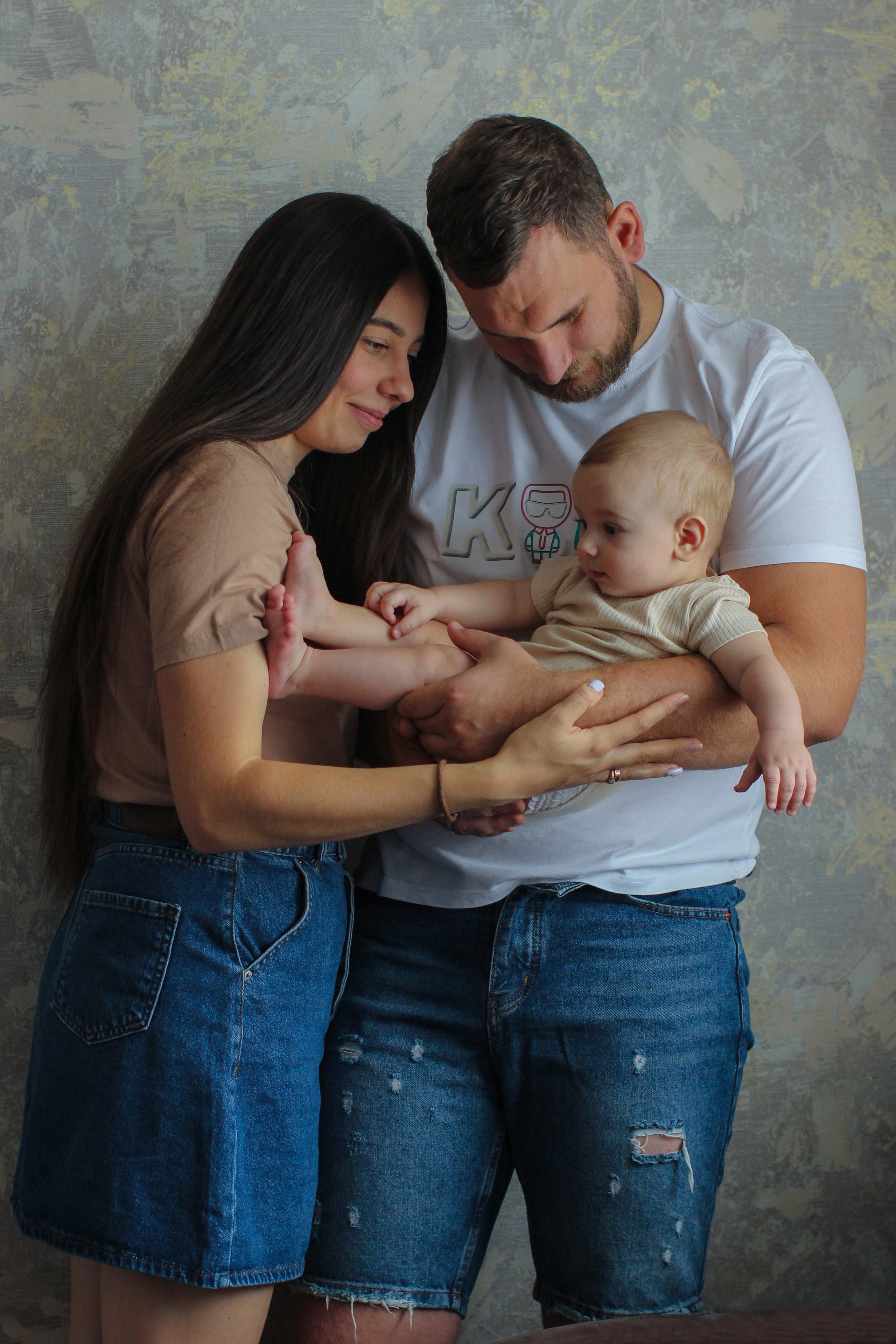 Сергей, Алена и Матвей. Семейный и детский newborn фотограф в Ростове-на-Дону Наталья Лебедева