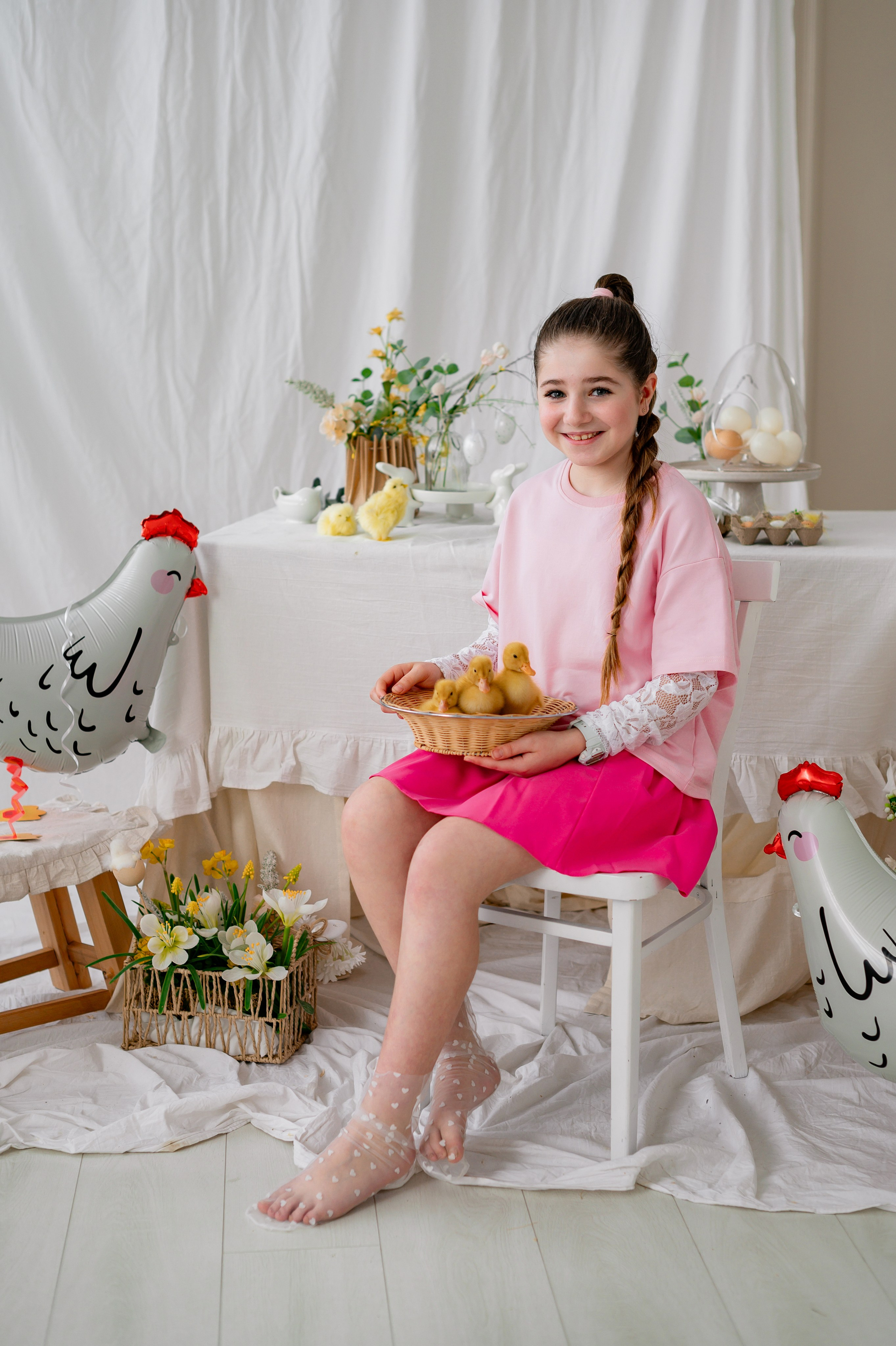 Лев Арина Вика Алена. Фотограф Татьяна Иванчикова